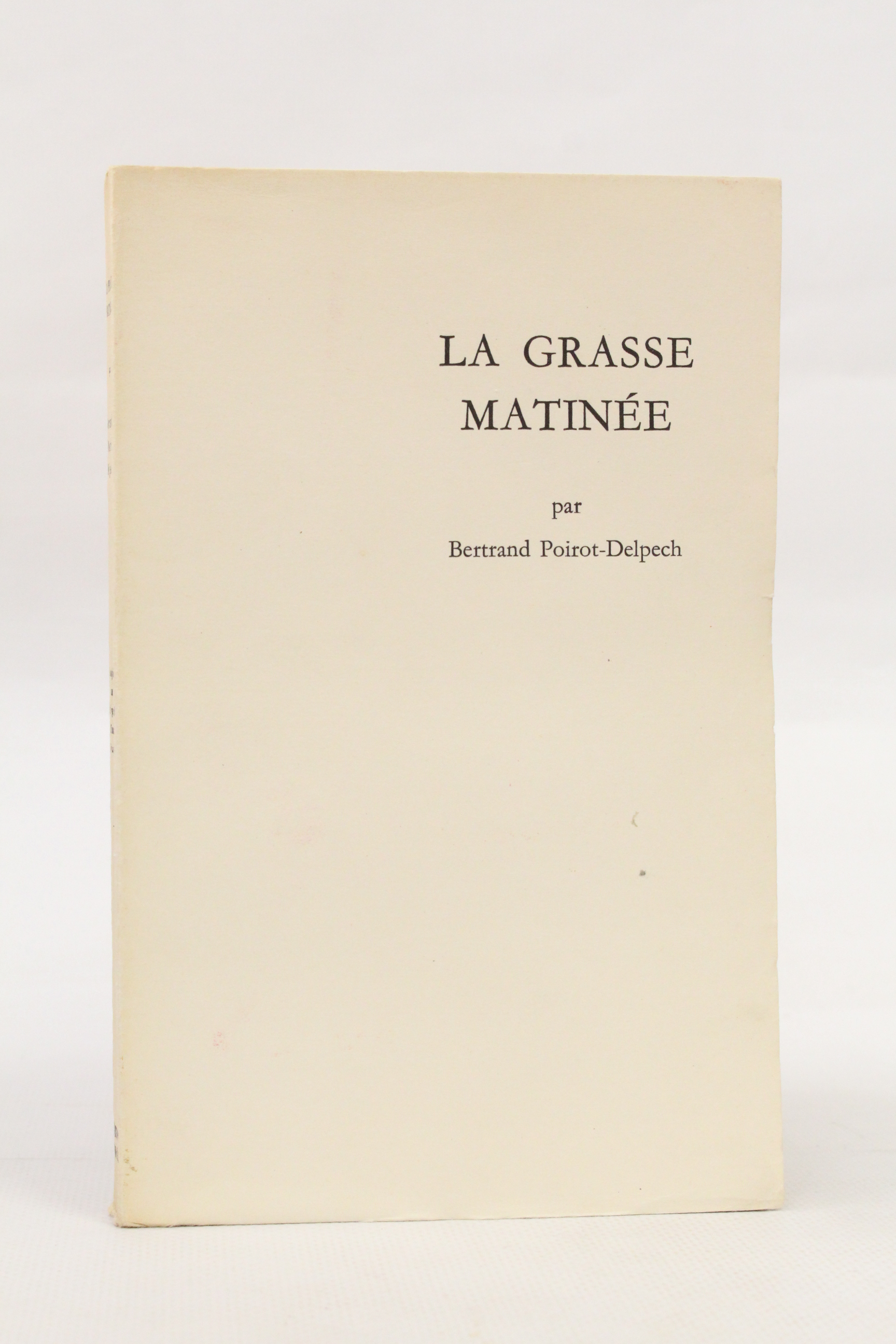 La grasse matinée