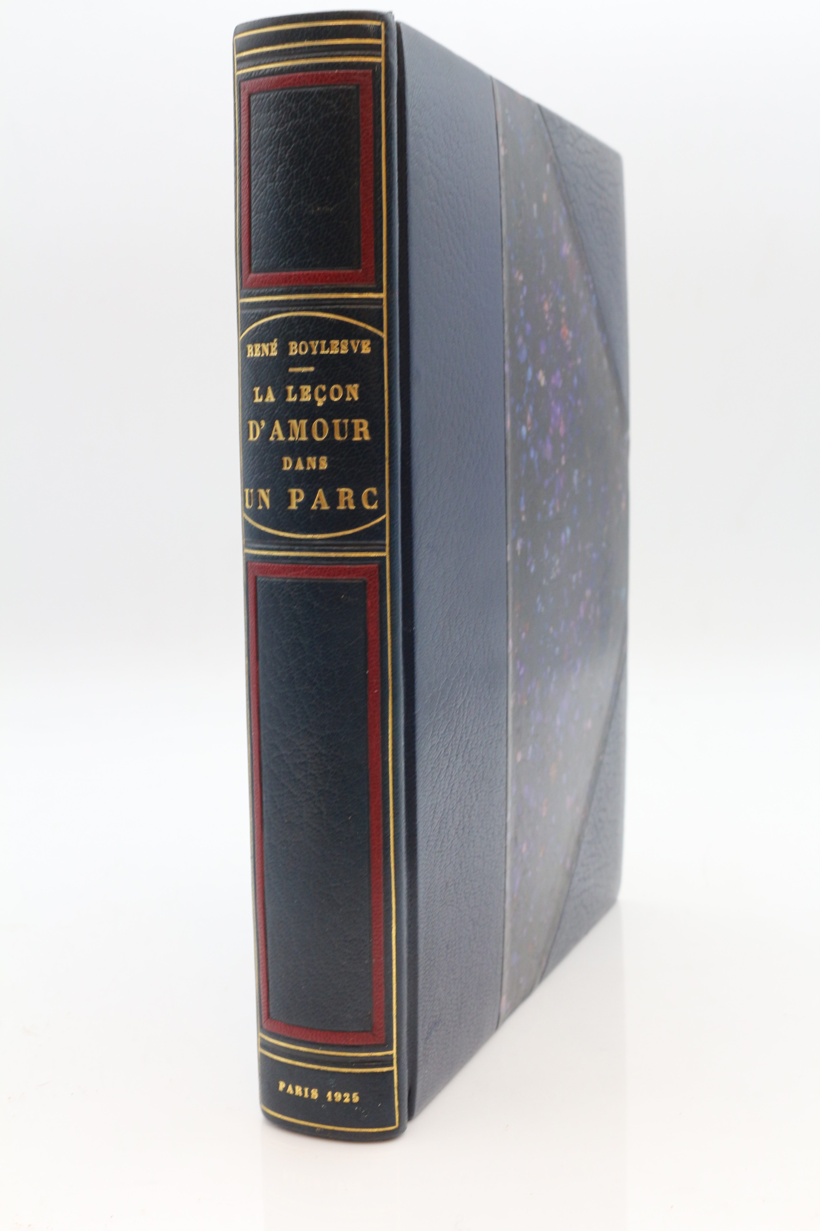 La leçon d'amour dans un parc