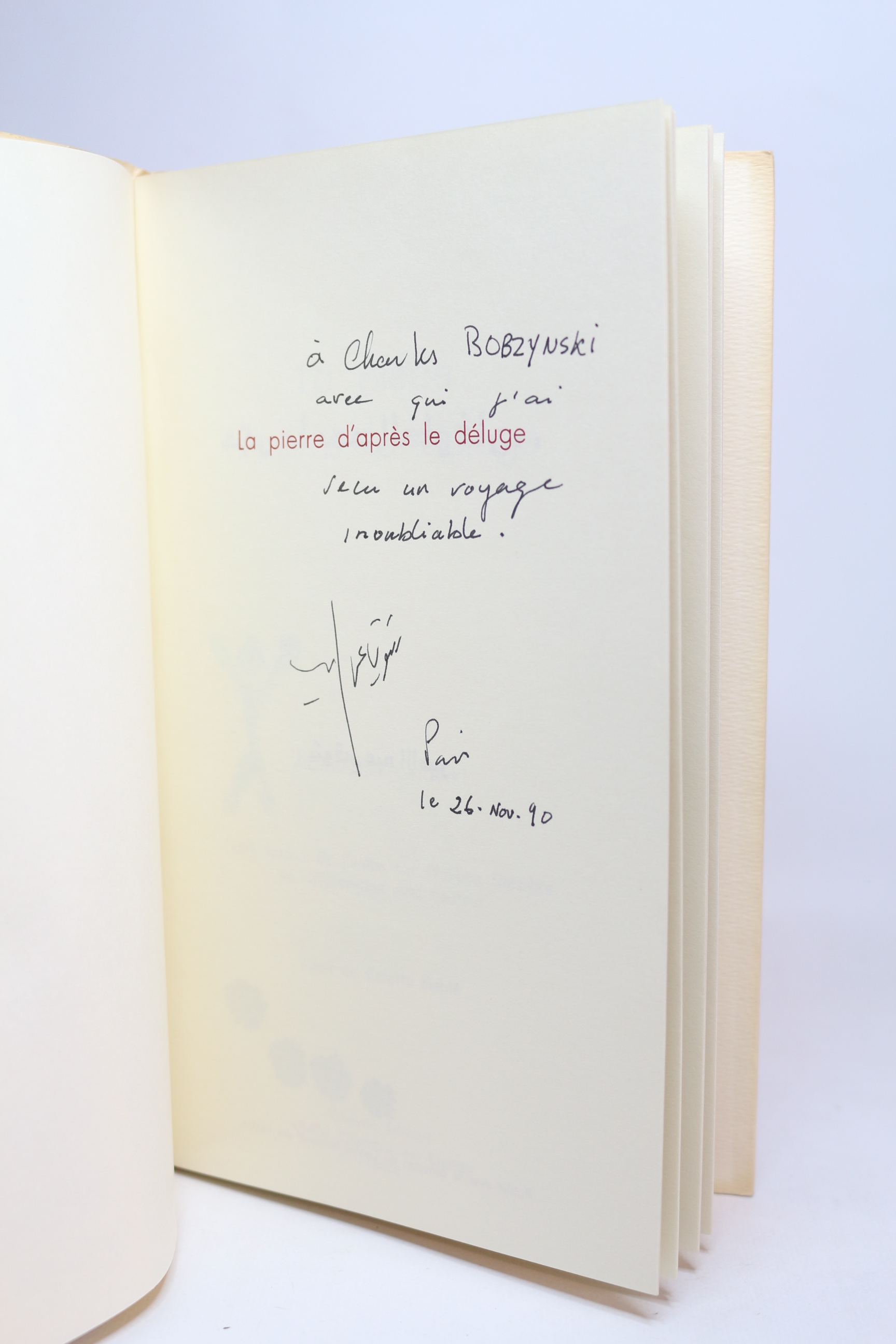 La pierre d'après le déluge