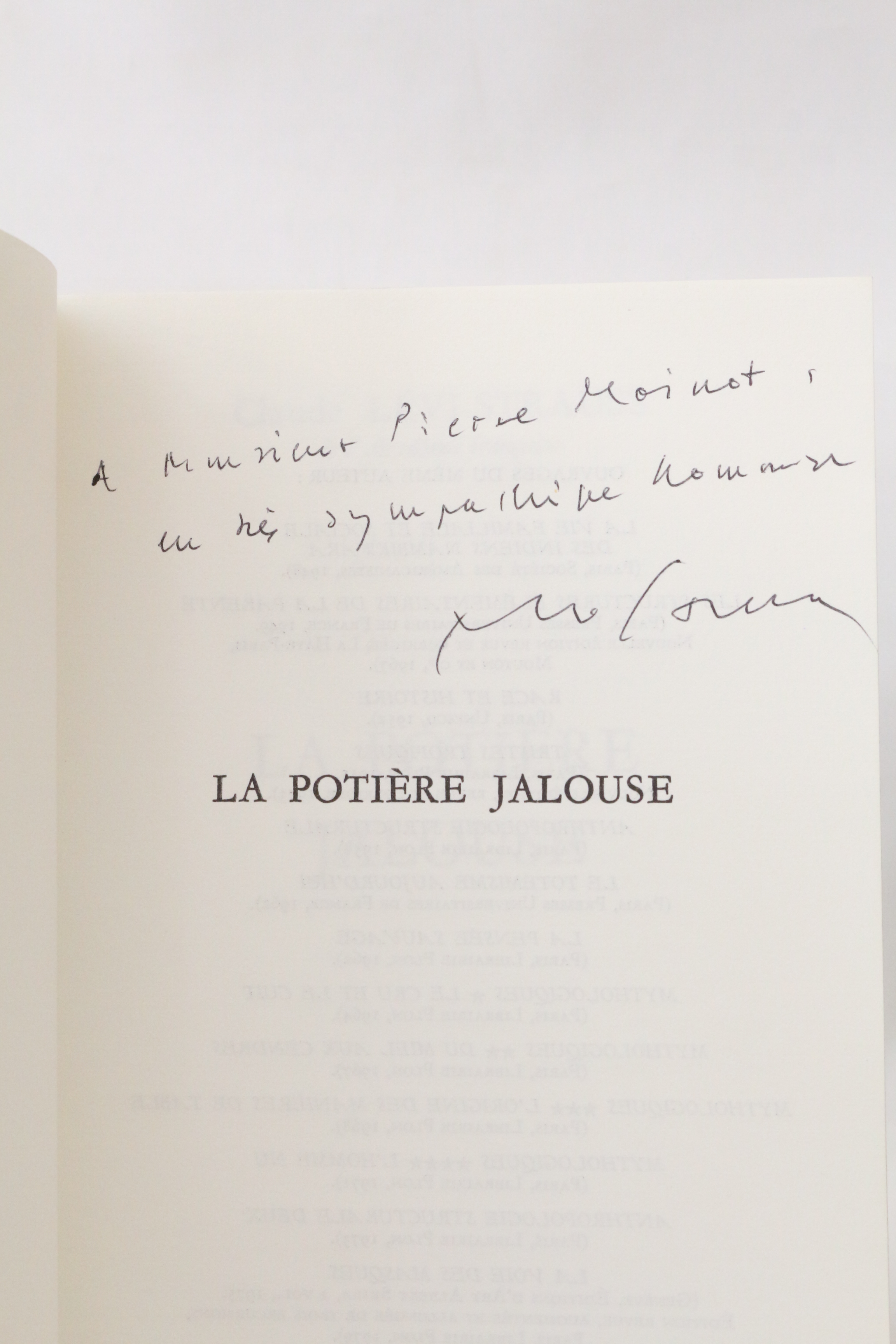 La potière jalouse