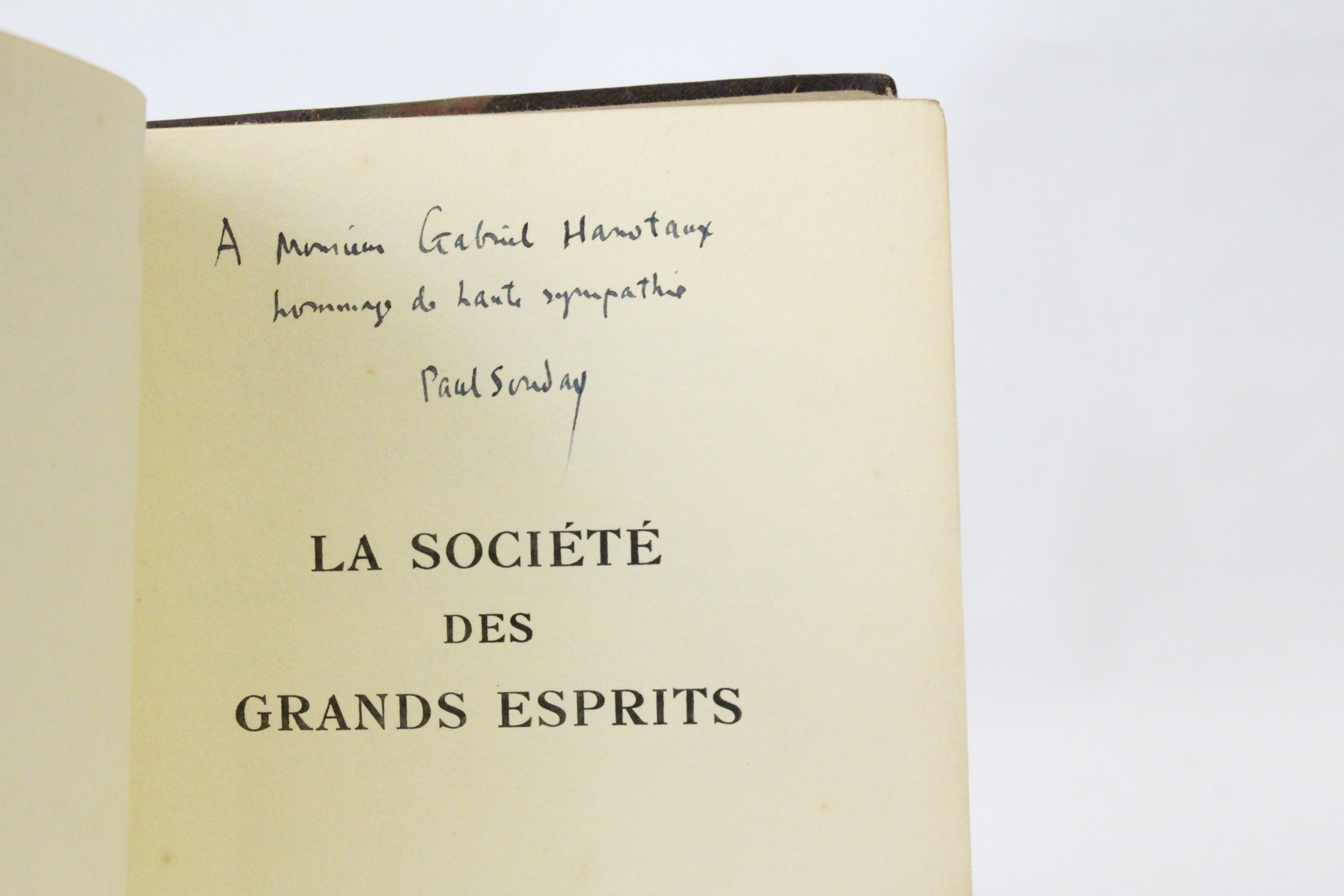 La société des grands esprits