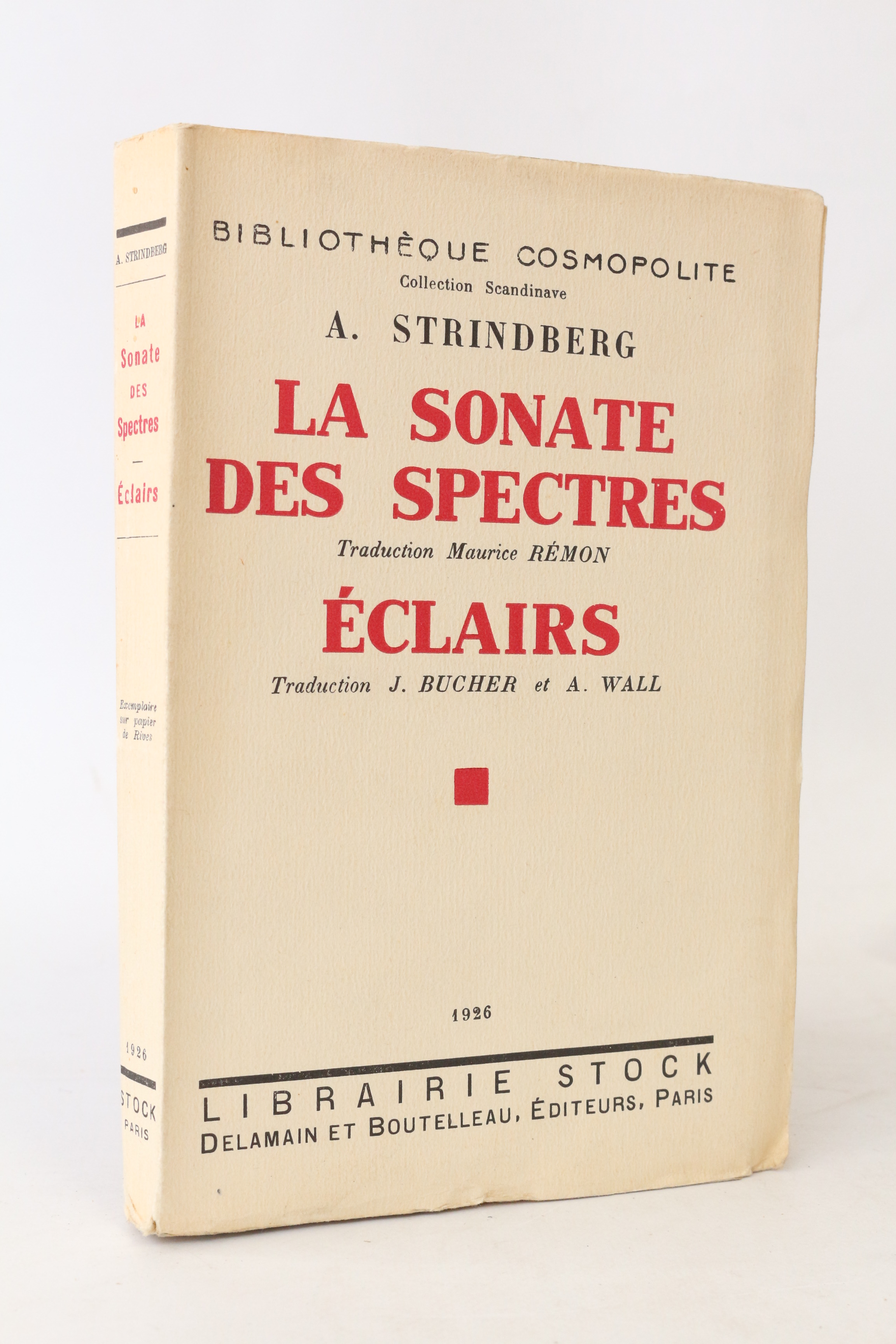 La sonate des spectres suivi de Eclairs