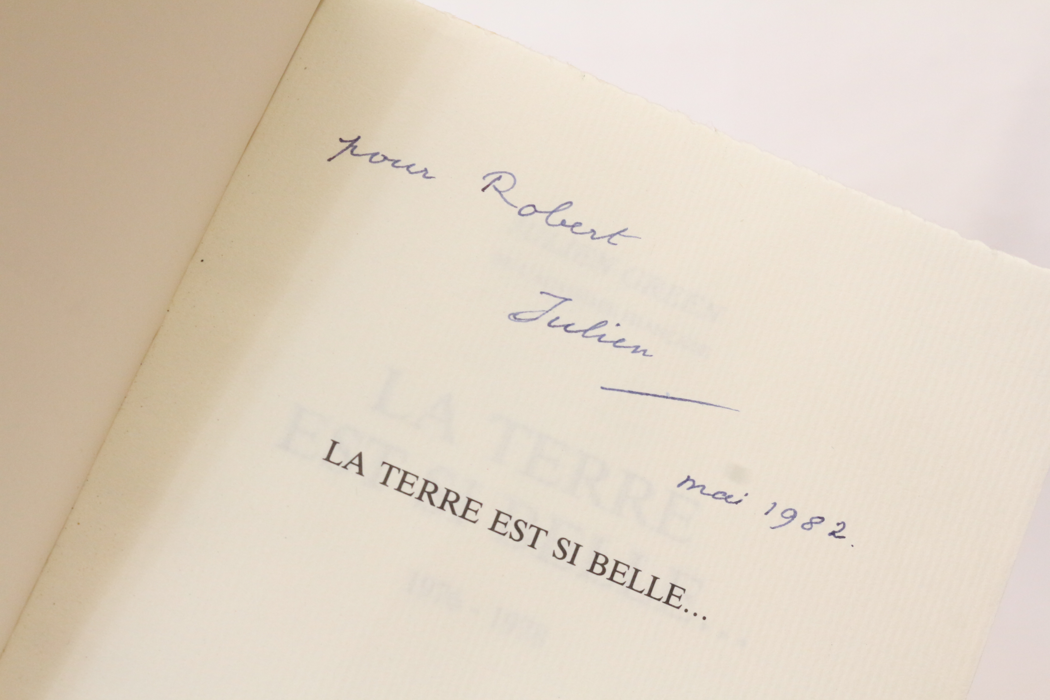 La terre est si belle. Journal 1976-1978