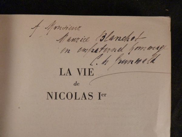 La vie de Nicolas Ier