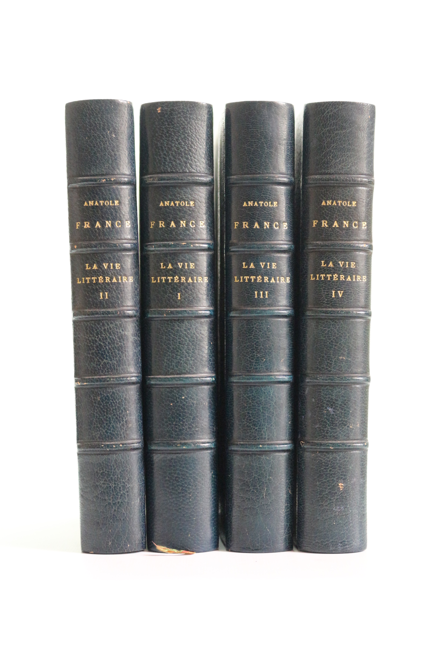 La vie littéraire. Volumes I II, III & IV