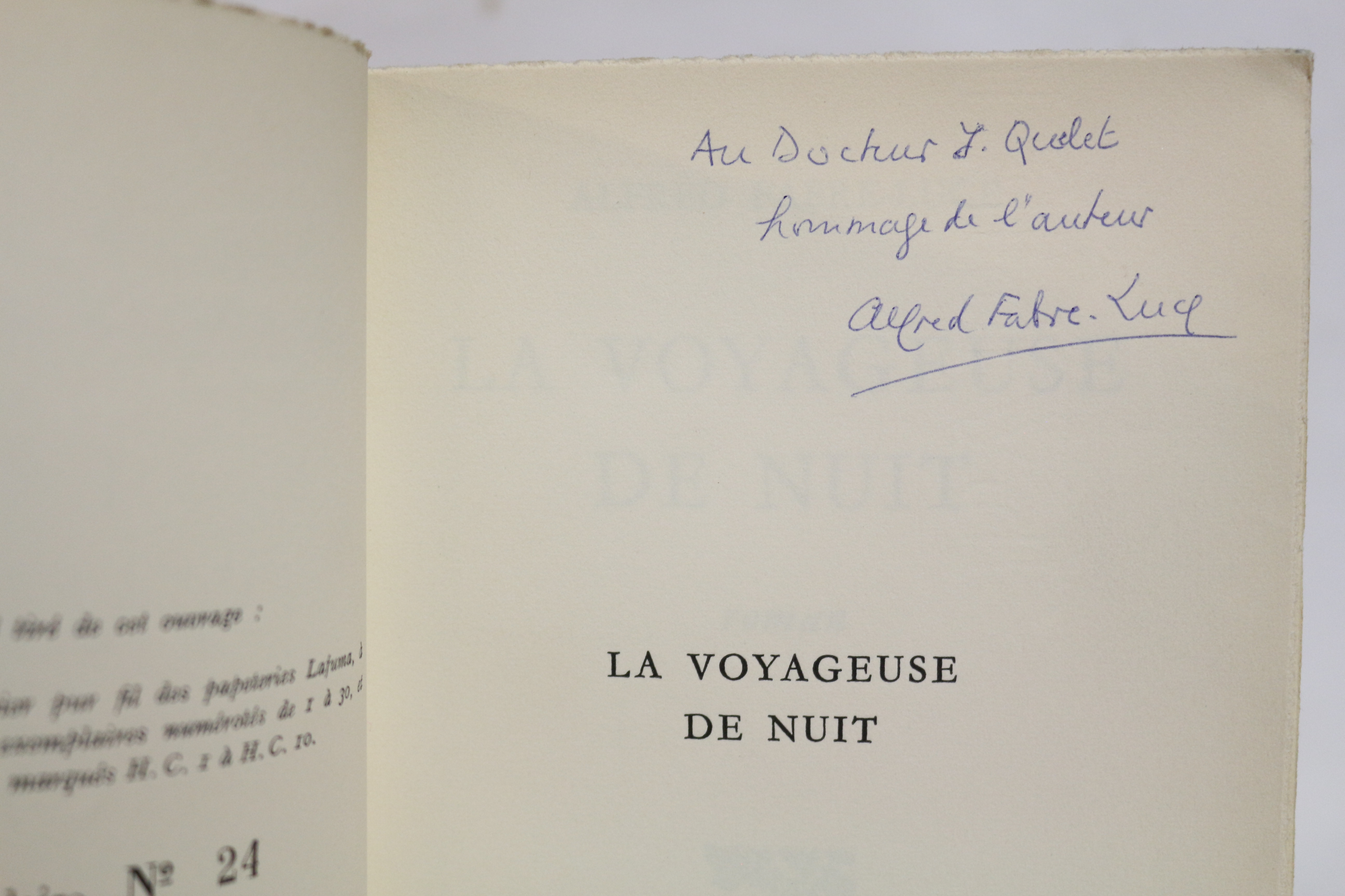 La voyageuse de nuit