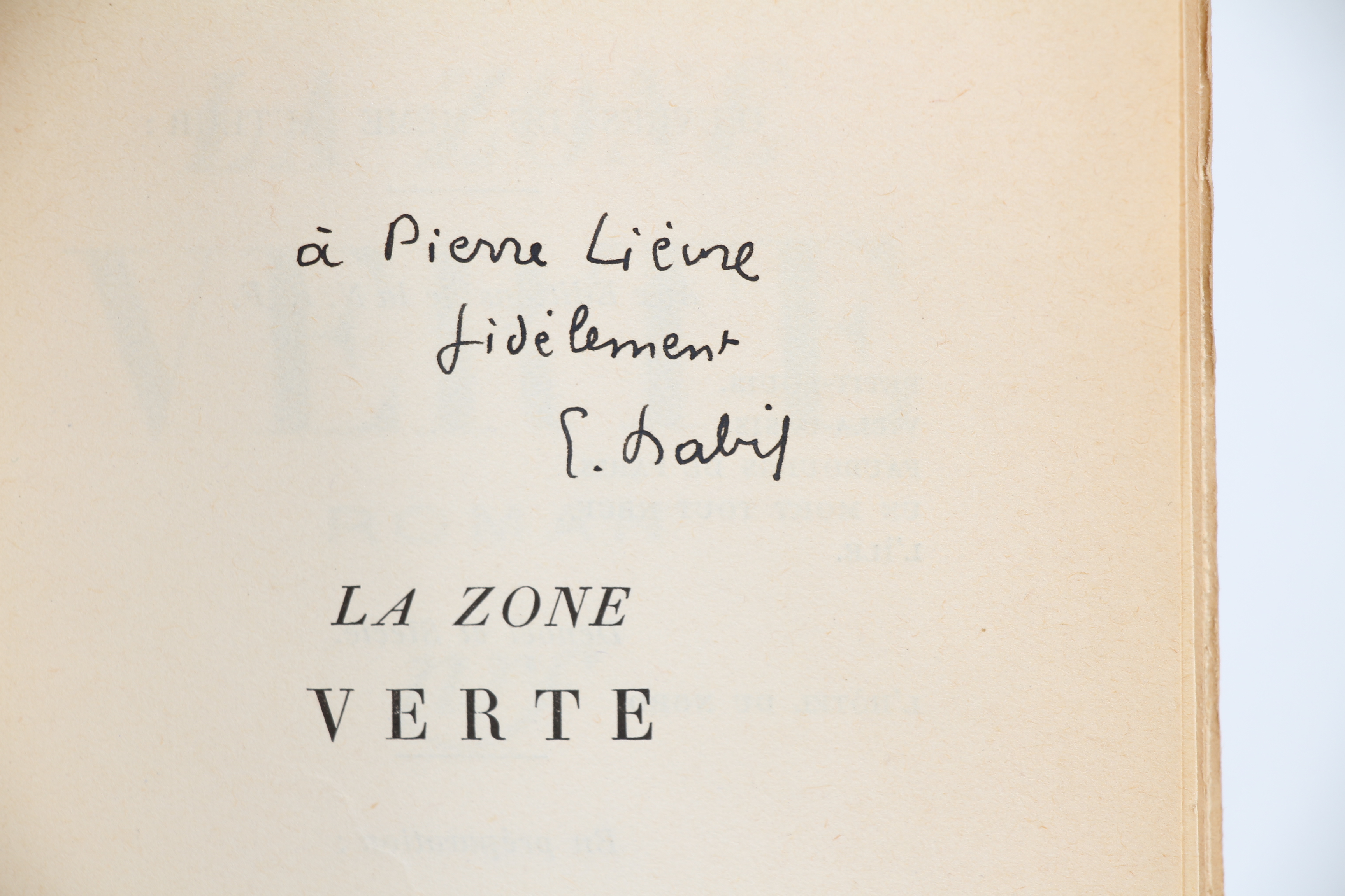 La zone verte