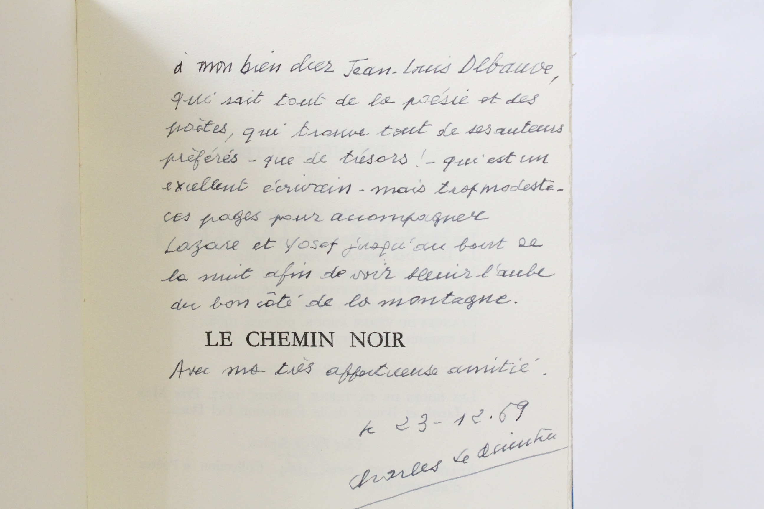Le chemin noir
