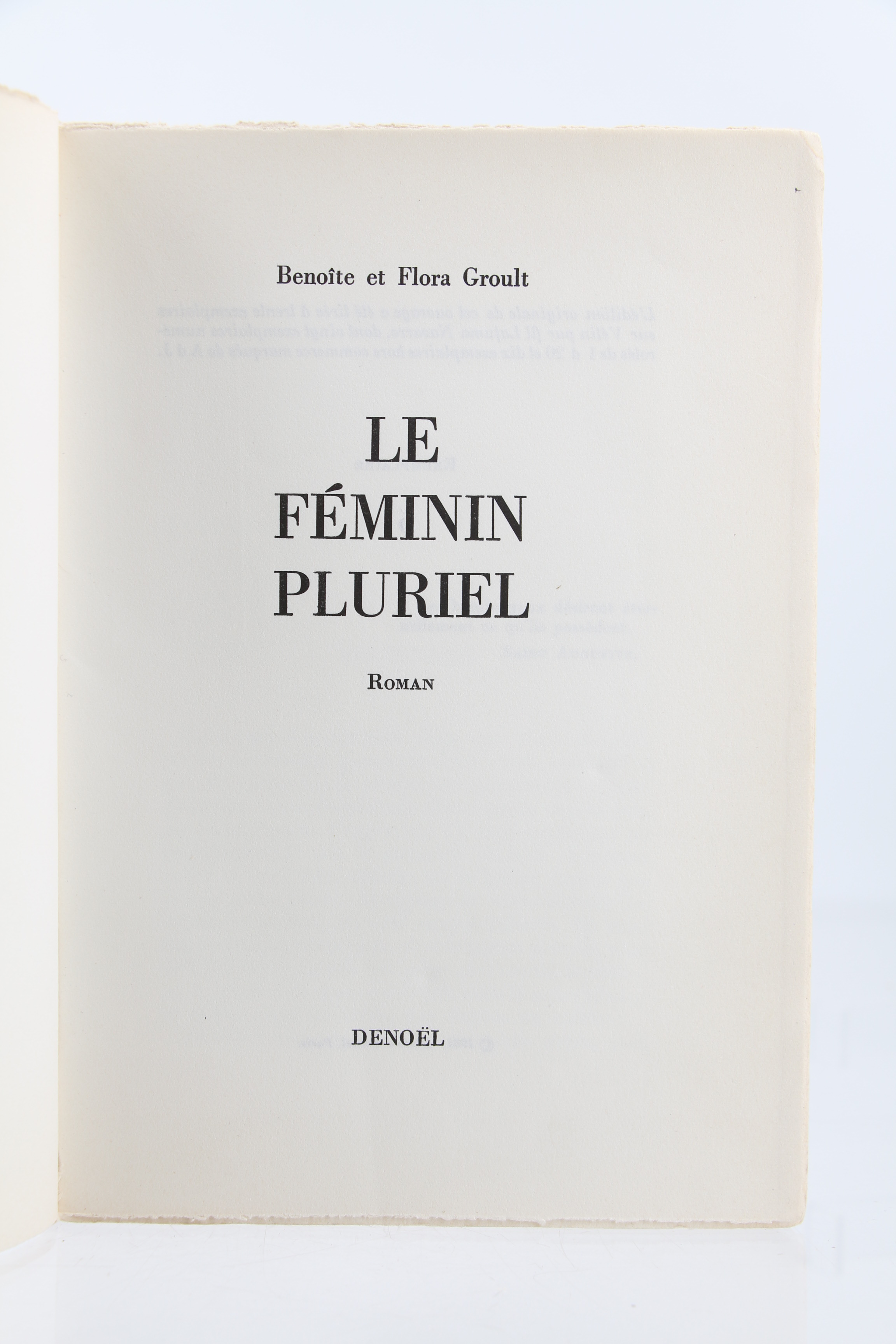 Le Féminin pluriel