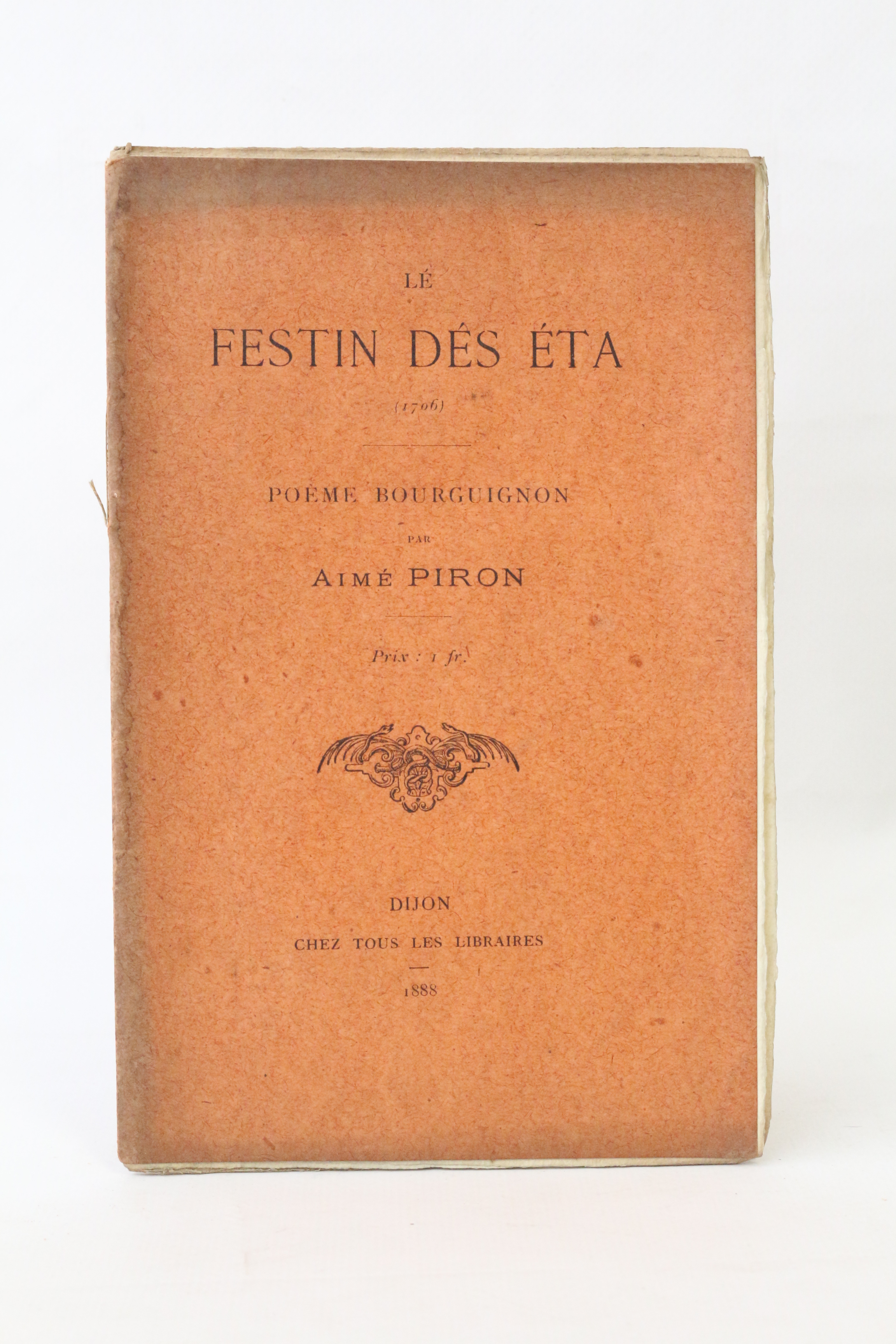 Le festin des Eta, poëme bourguignon (1706)