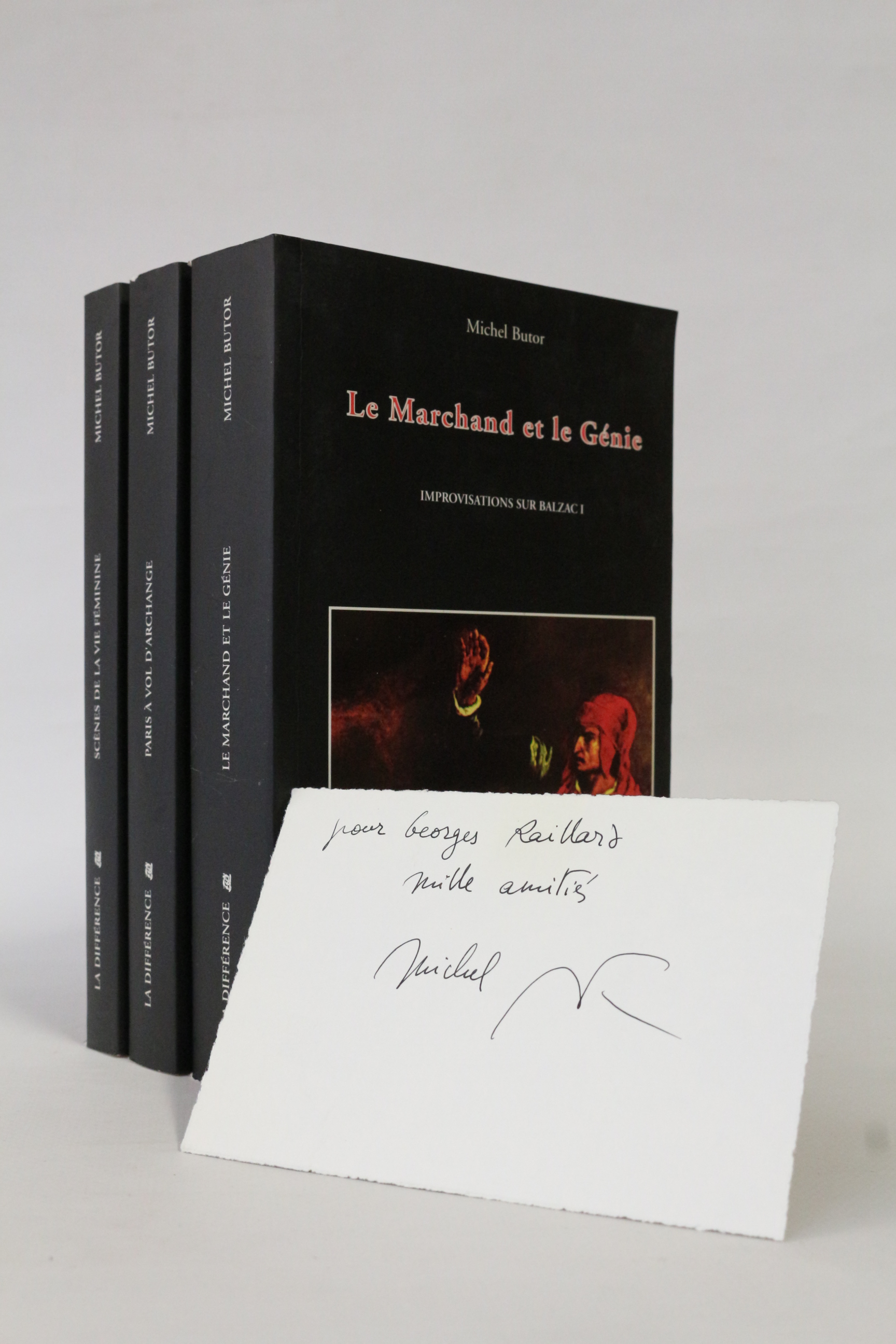 Le marchand et le génie. - Paris à vol d'archange. …