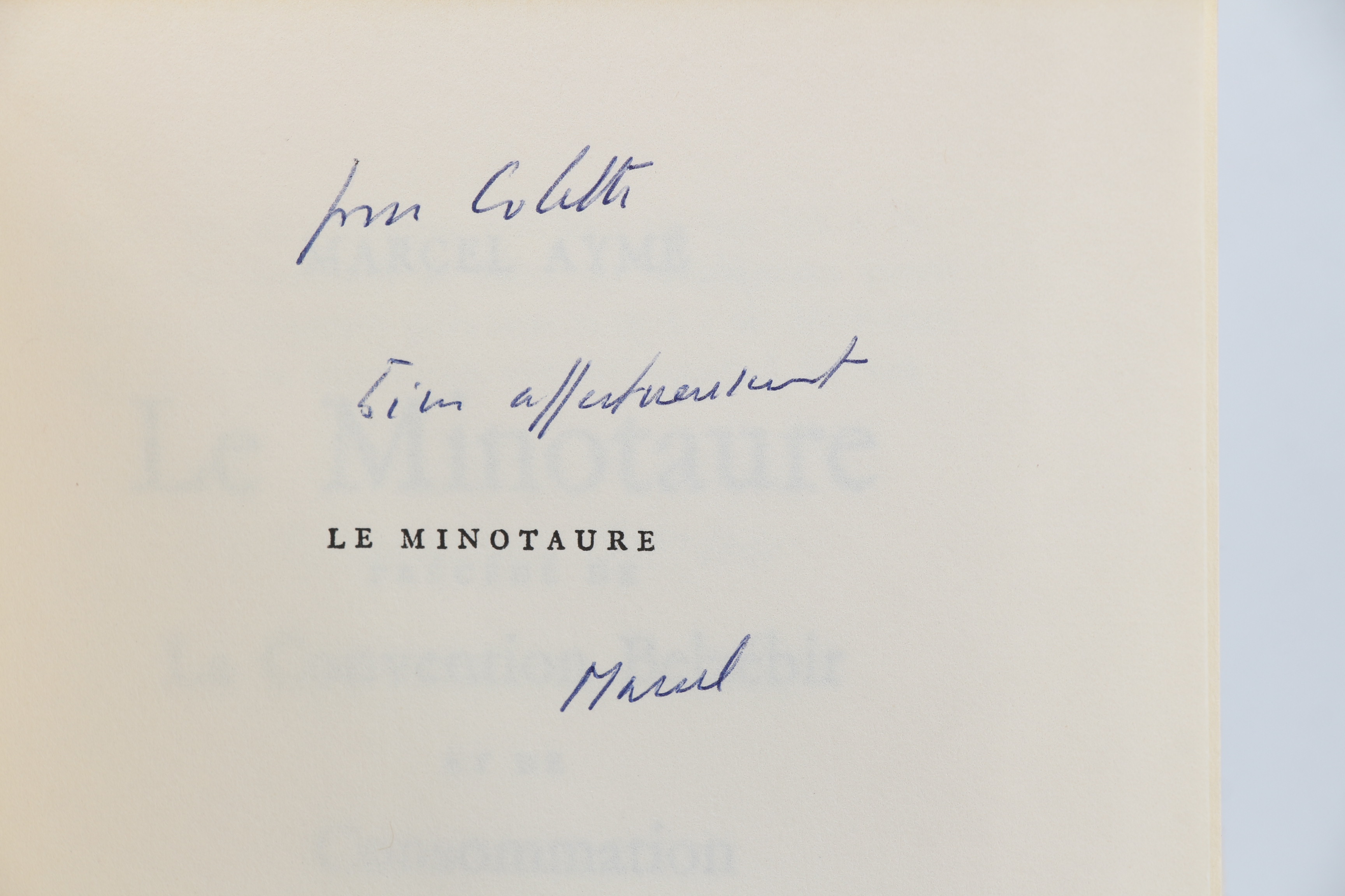 Le Minotaure précédé de La Convention Belzébir et de Consommation