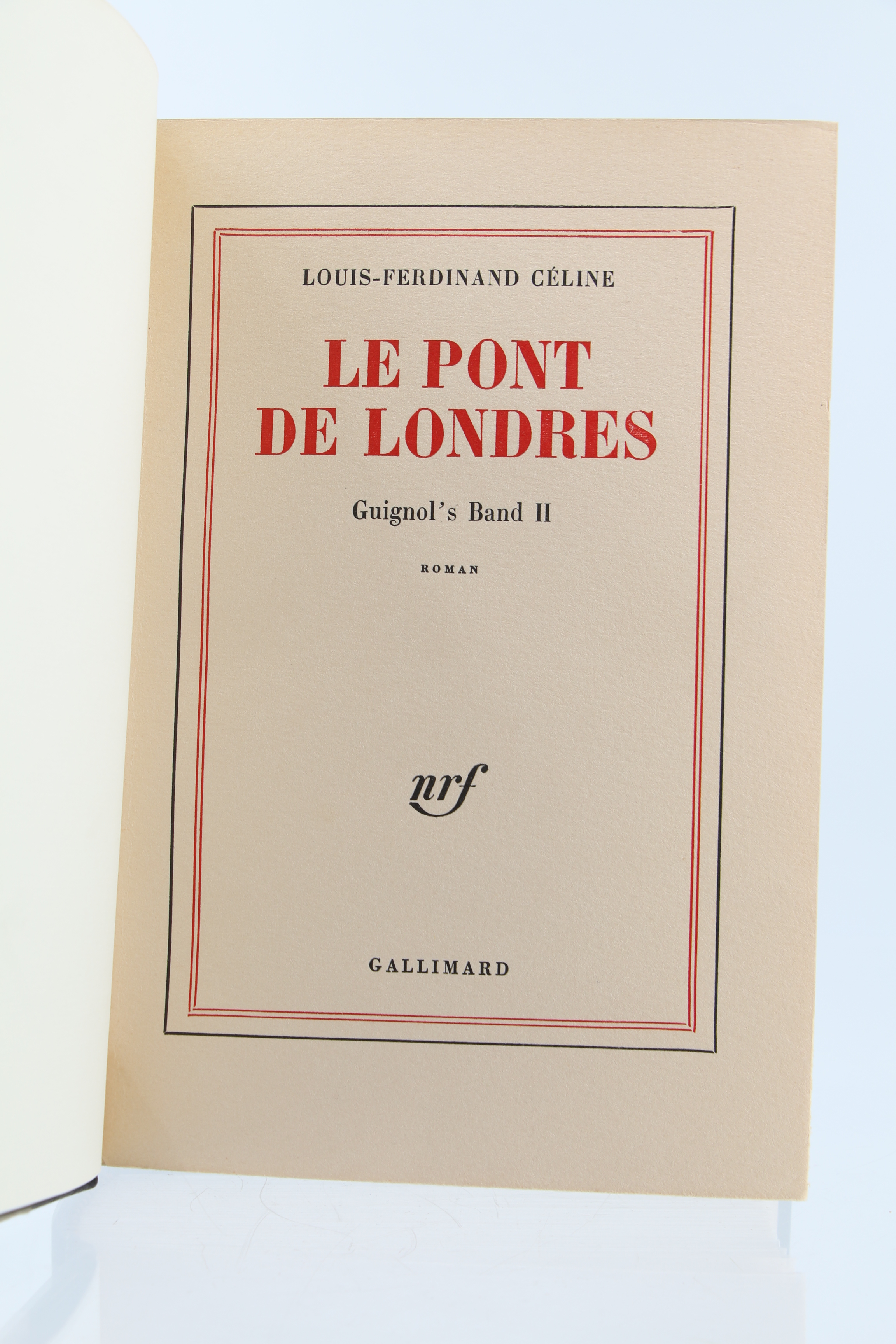 Le Pont de Londres. - Guignol's Band II
