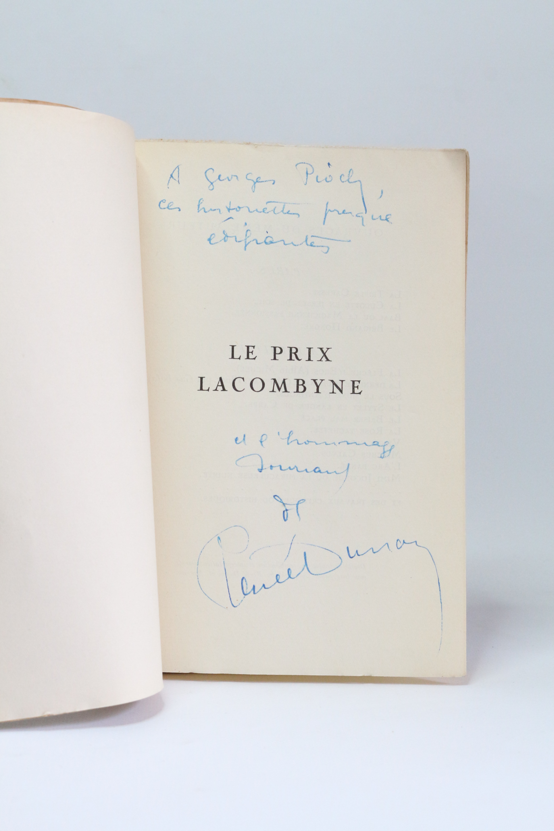 Le prix Lacombyne