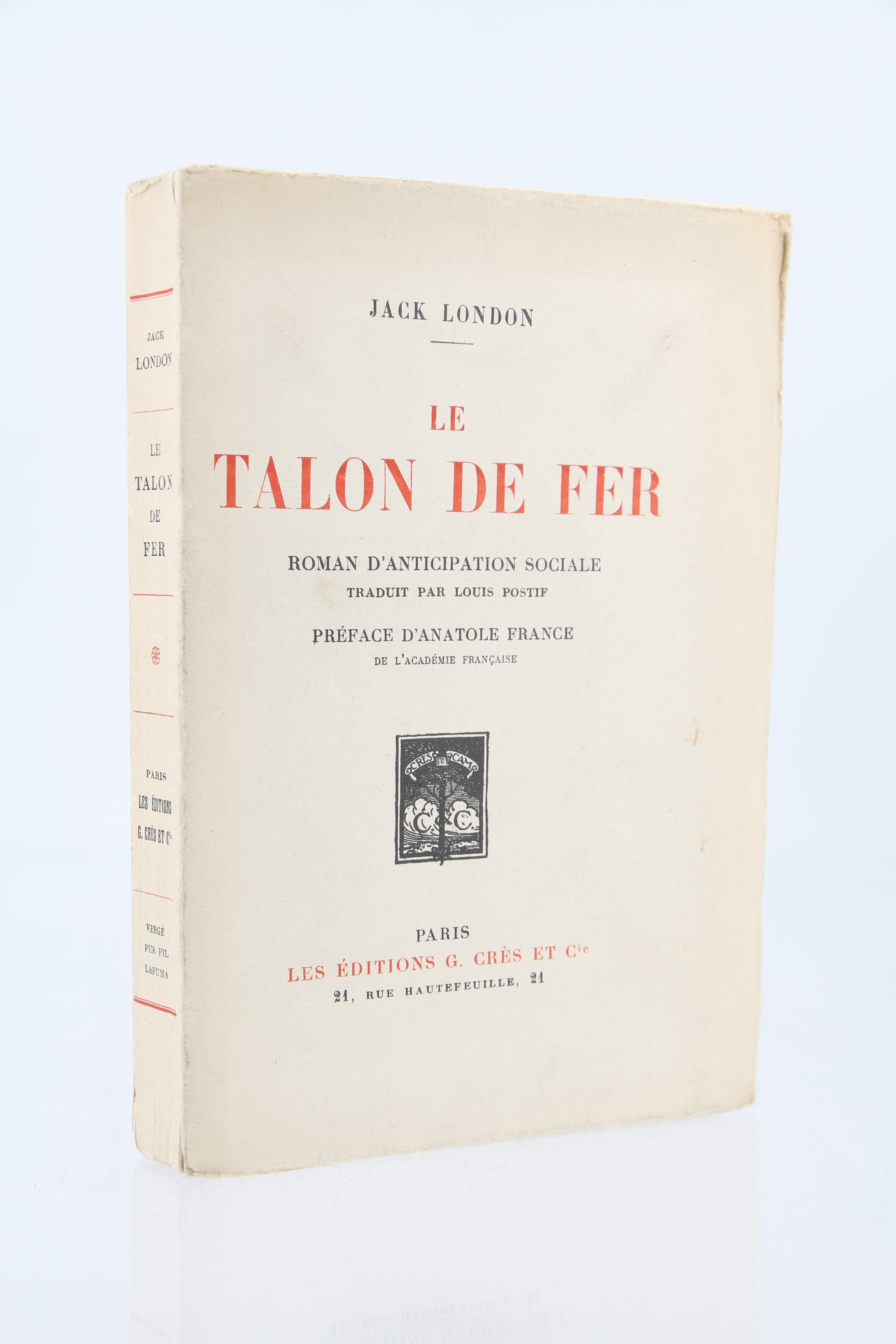 Le Talon de fer, roman d'anticipation sociale