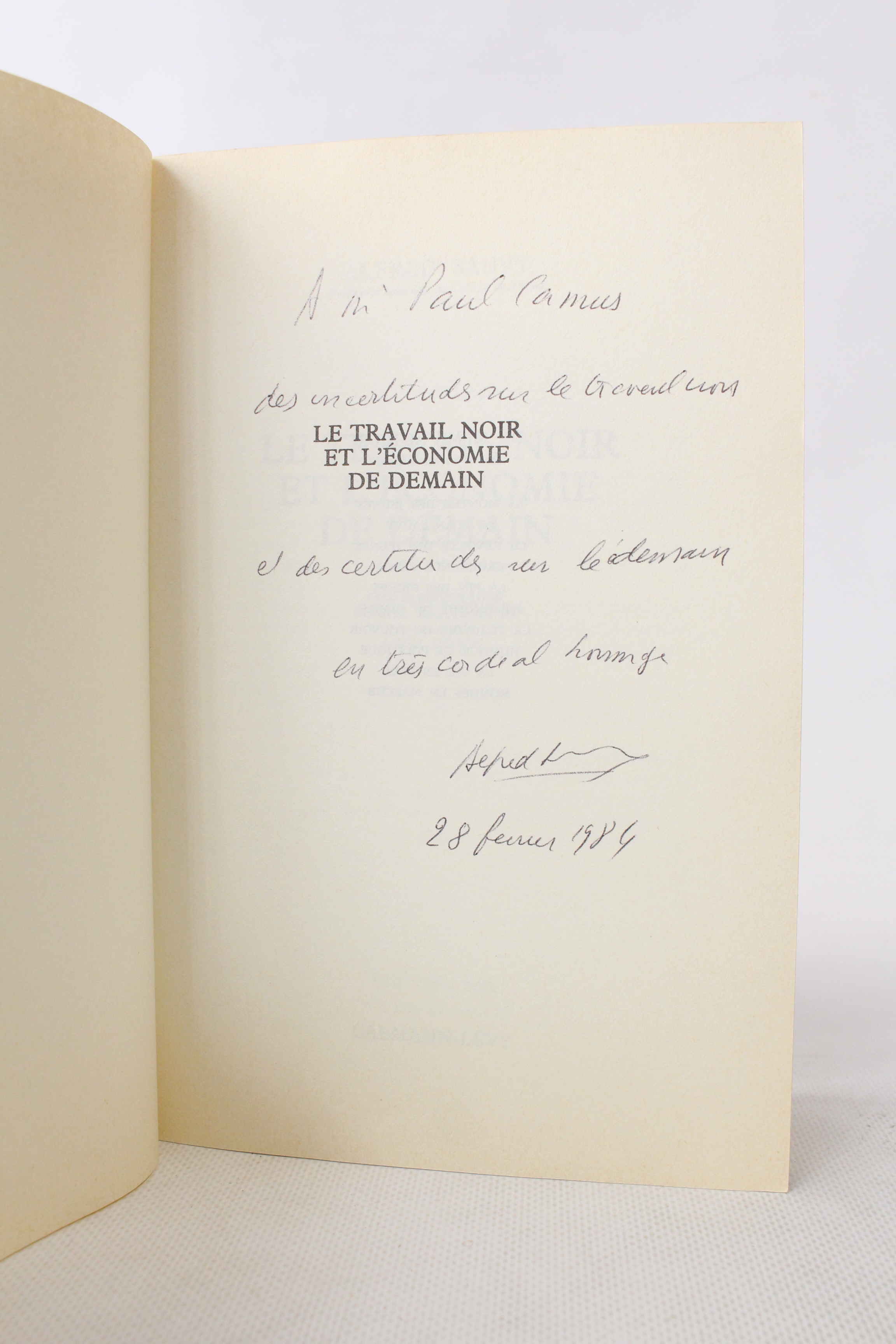 Le travail noir & l'économie de demain