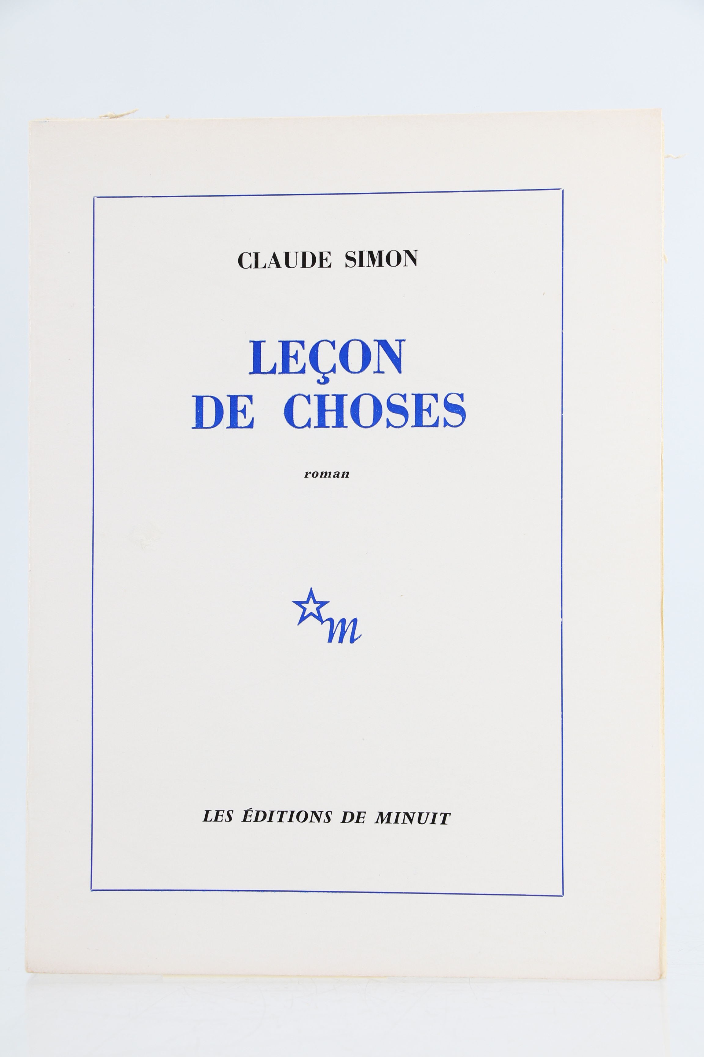 Leçon de choses