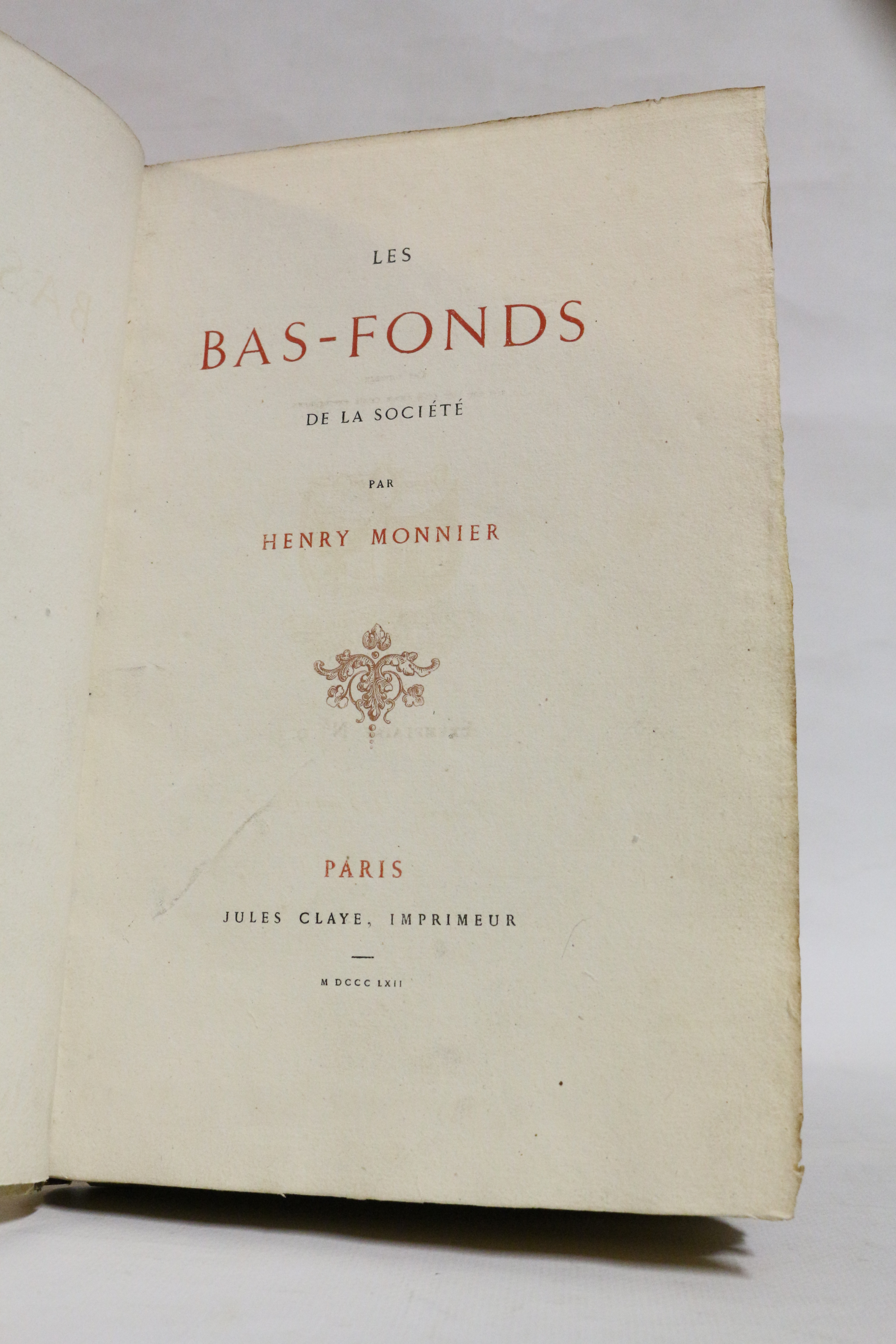 Les bas-fonds de la société