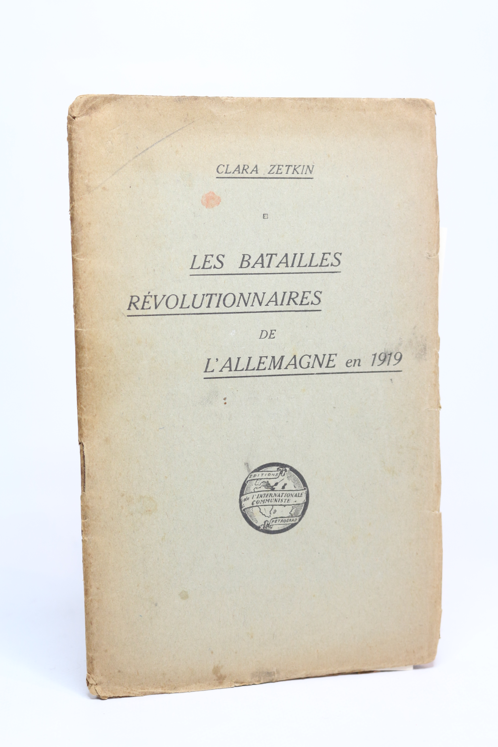 Les batailles révolutionnaires de l'Allemagne en 1919