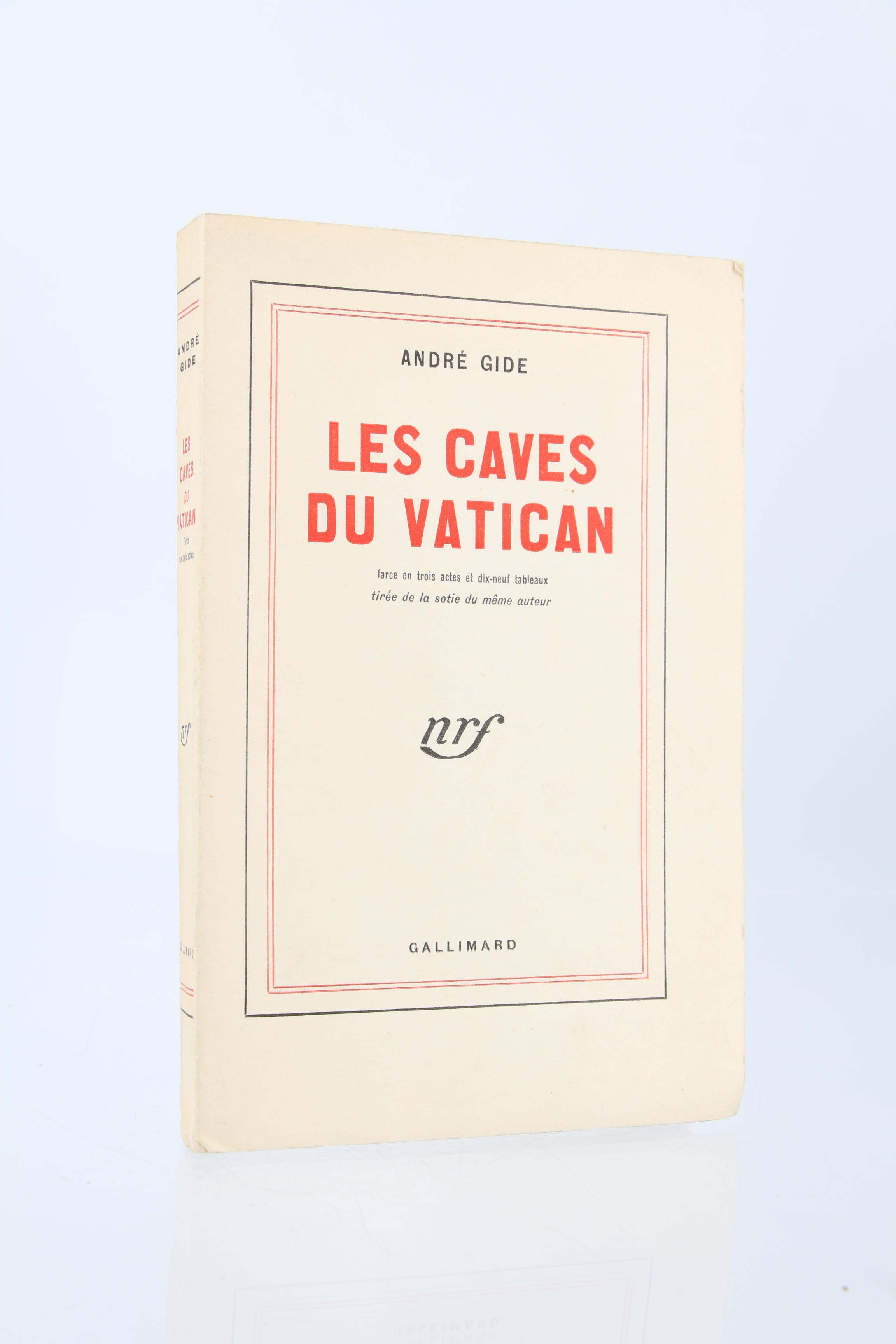 Les caves du Vatican, farce en trois actes et dix-neuf …
