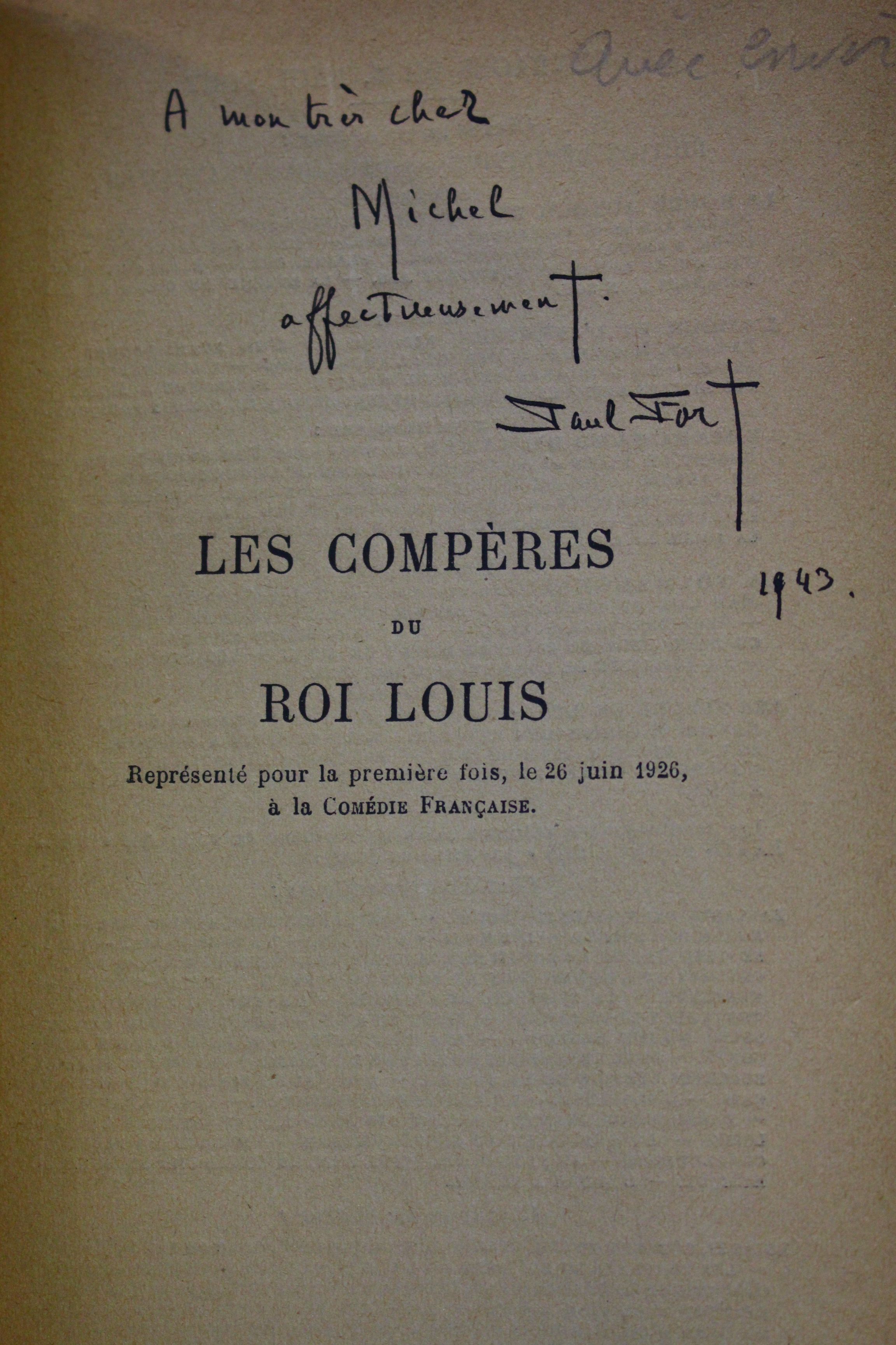 Les compères du roi Louis