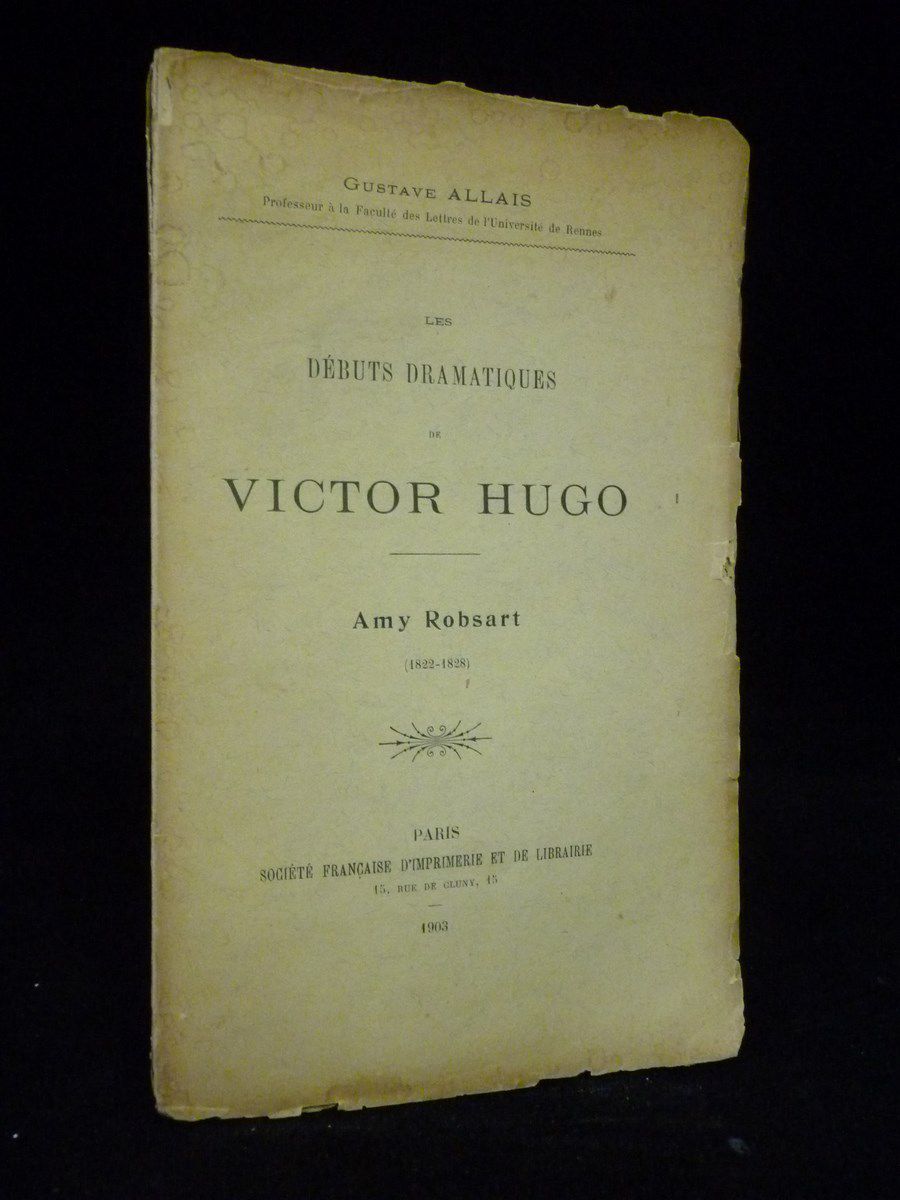 Les débuts dramatiques de Victor Hugo (1822-1828)