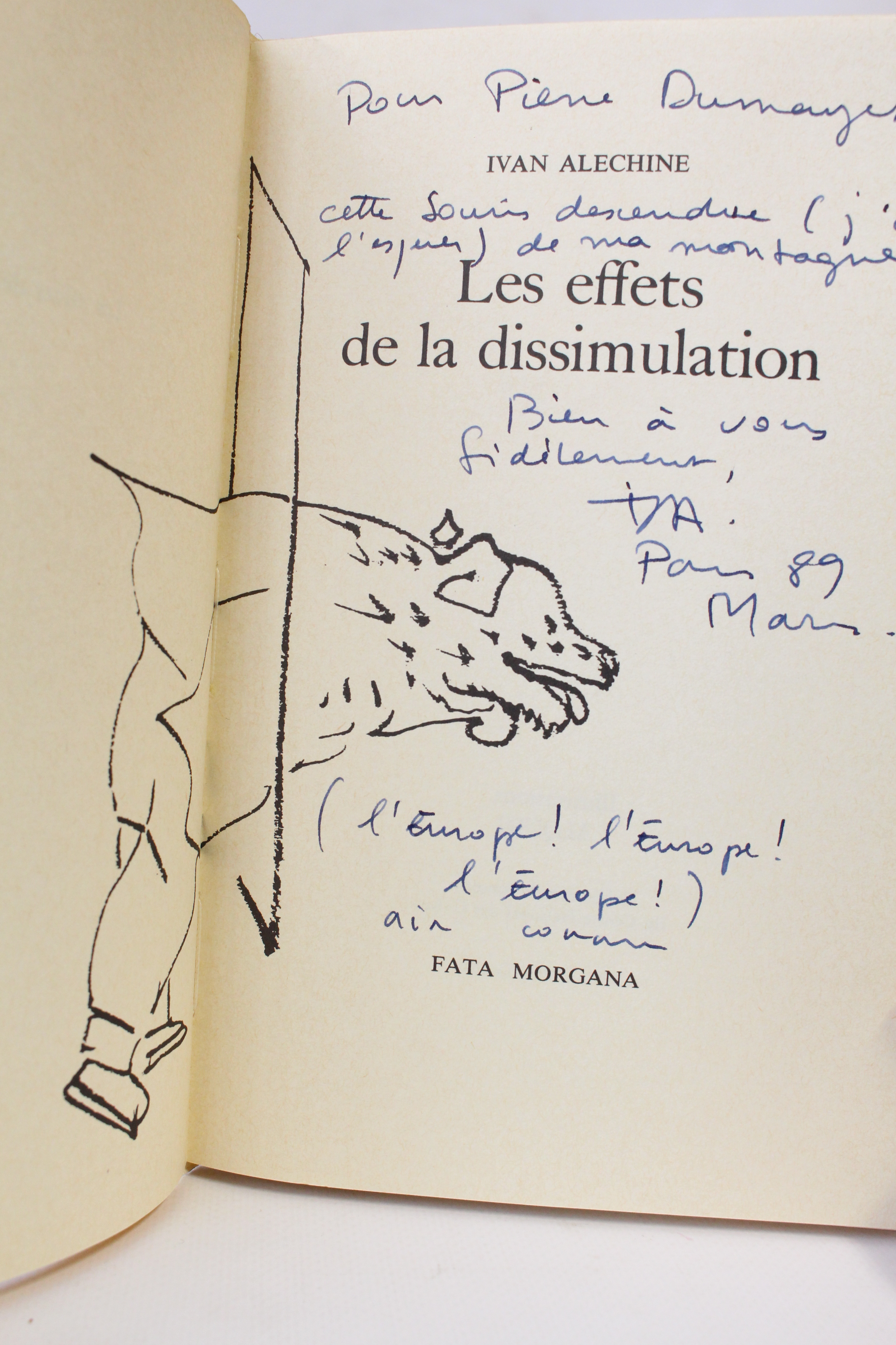 Les effets de la dissimulation