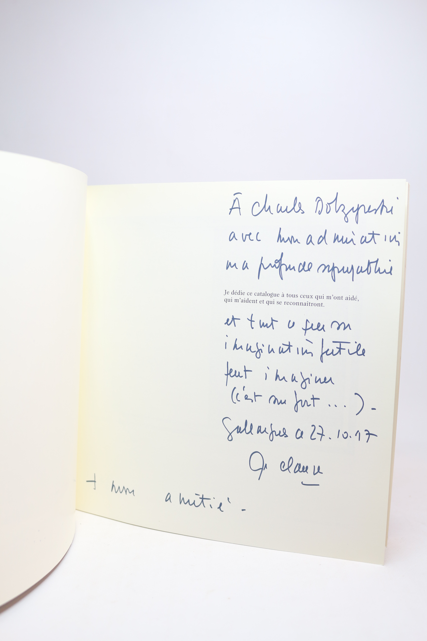 Les livres de Jacques Clauzel. Espace poétique - espace pictural