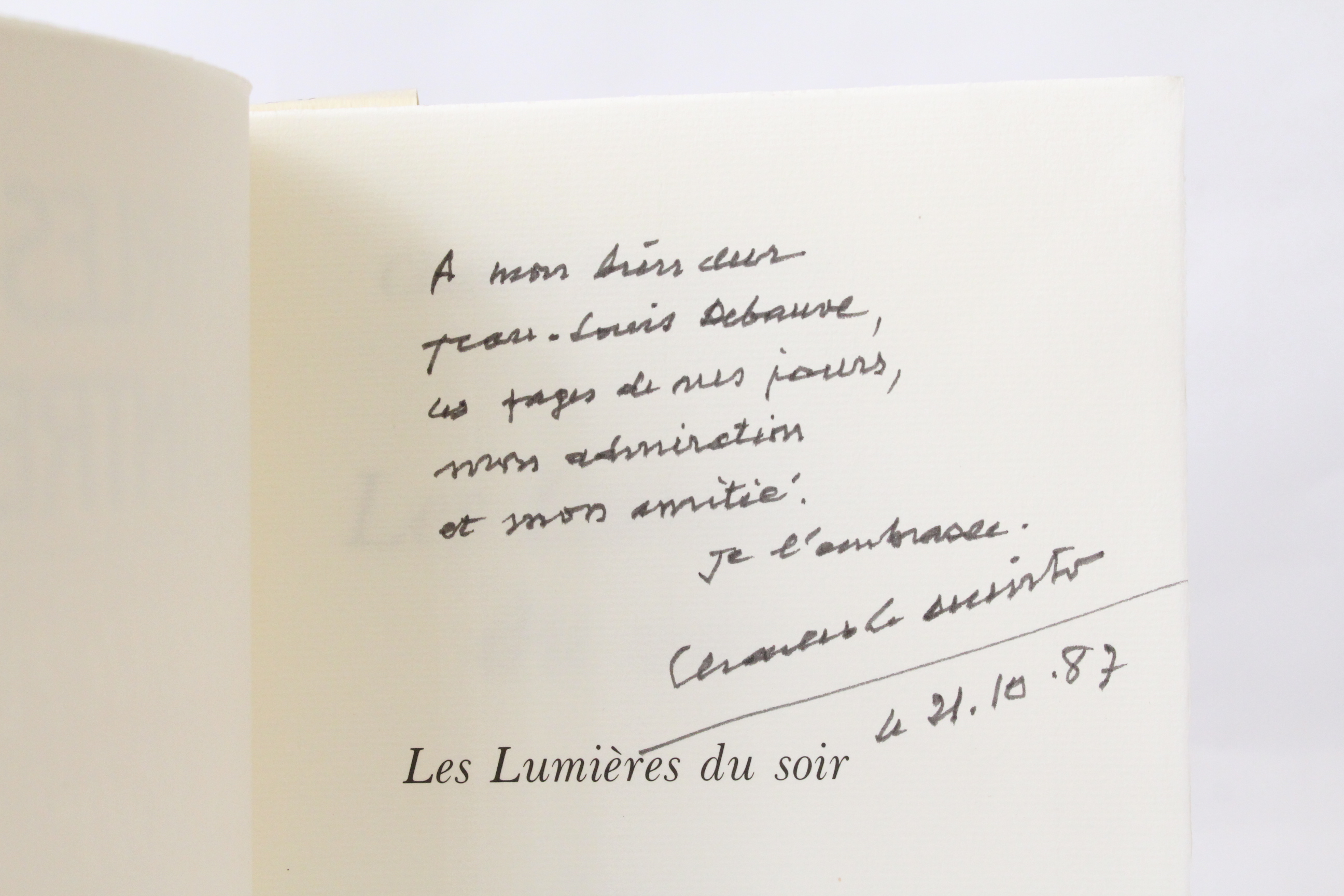 Les lumières du soir. Journal 1980-1985
