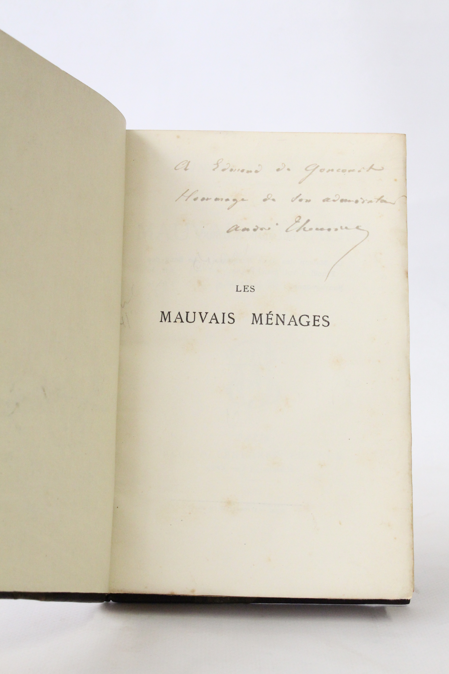 Les mauvais ménages