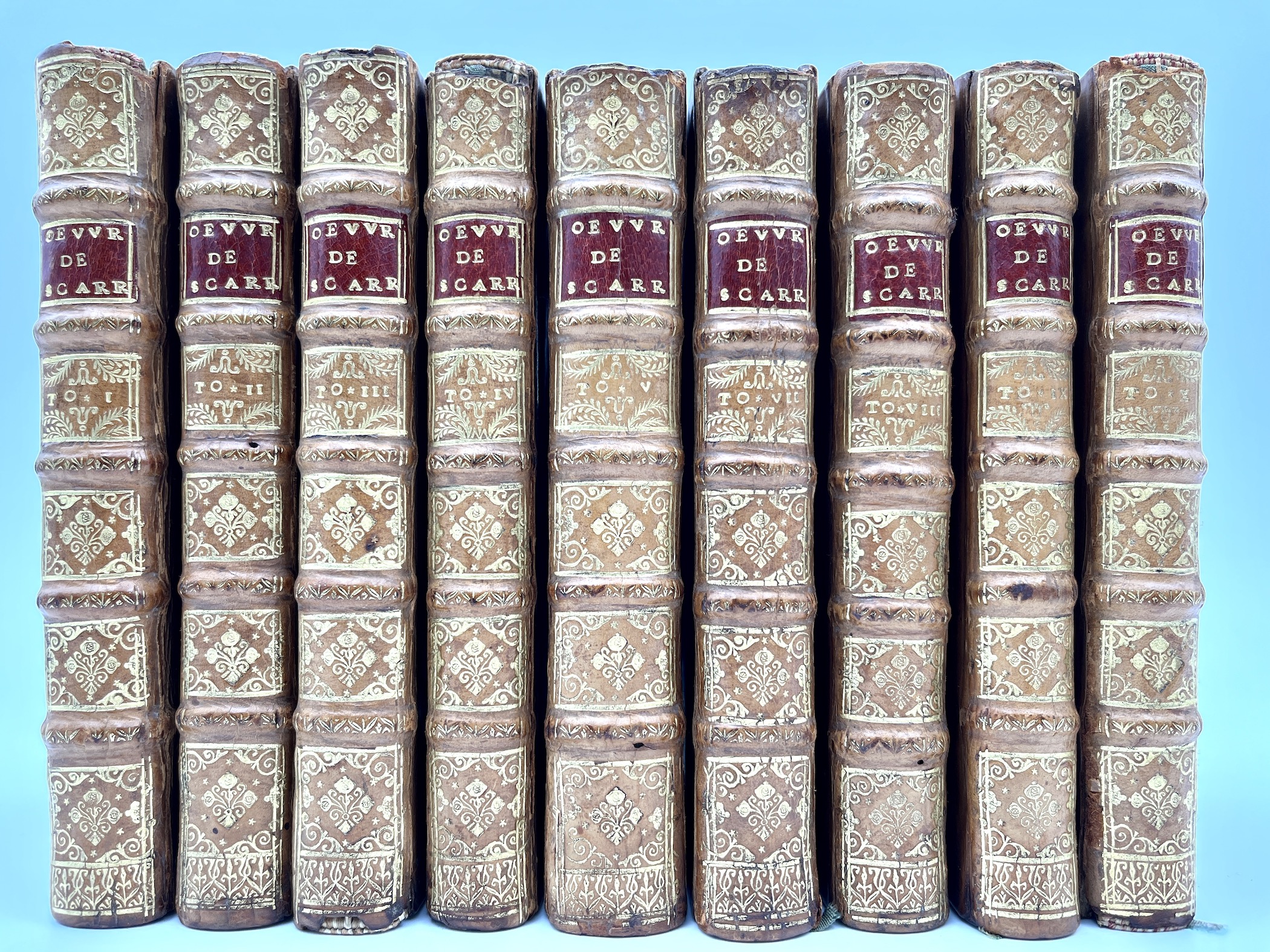 Les Oeuvres de Monsieur Scarron