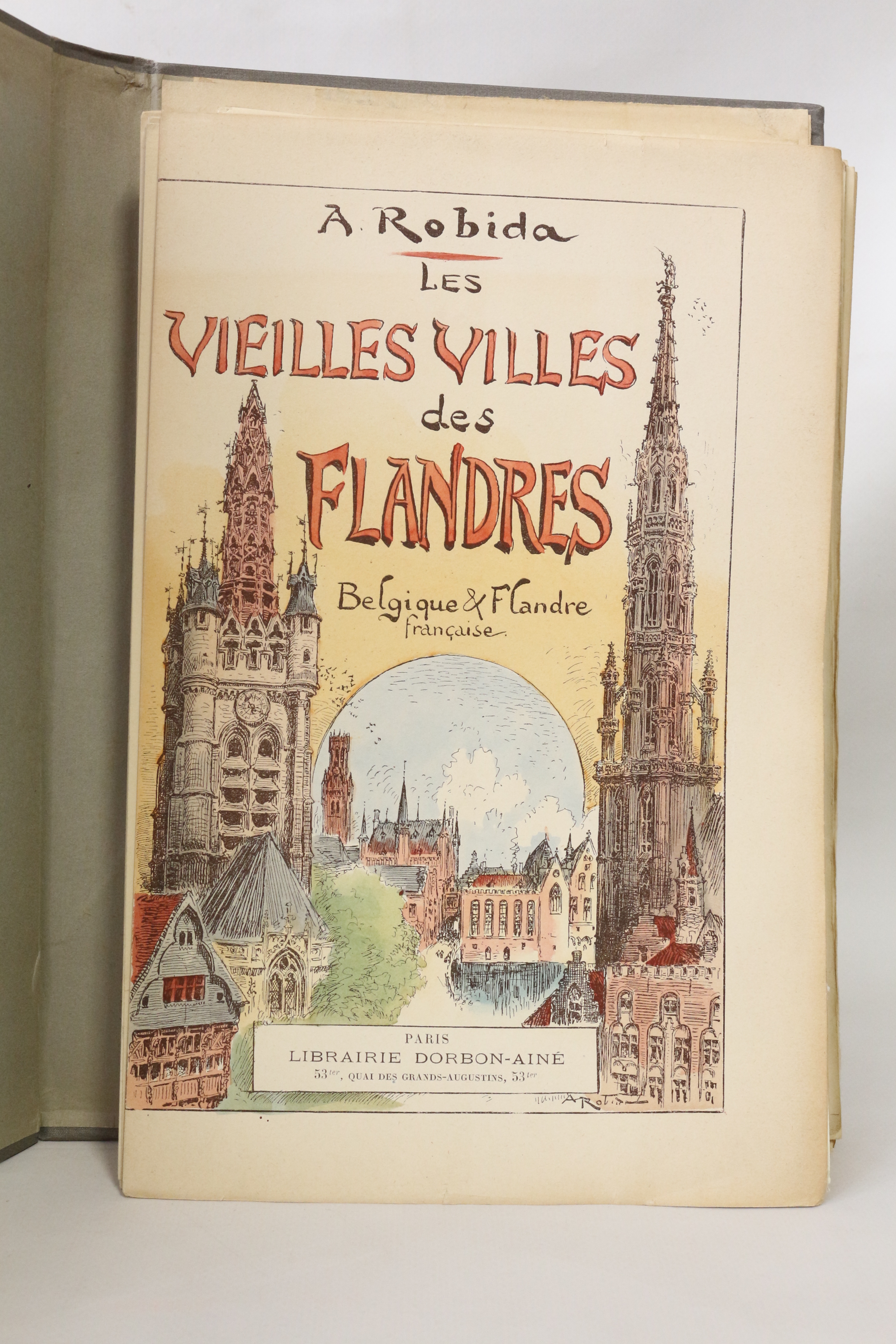 Les vieilles villes des Flandres. Belgique et Flandre française