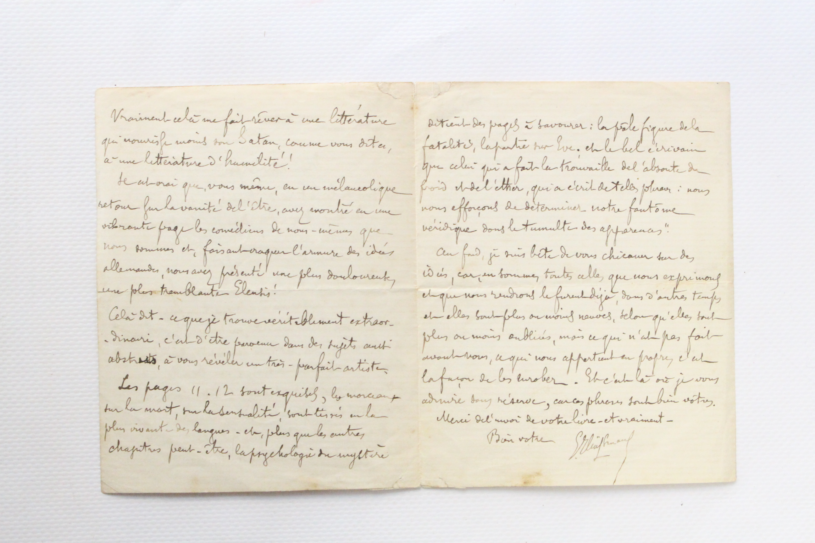 « ah ! le foutu Dieu ! » • Lettre …