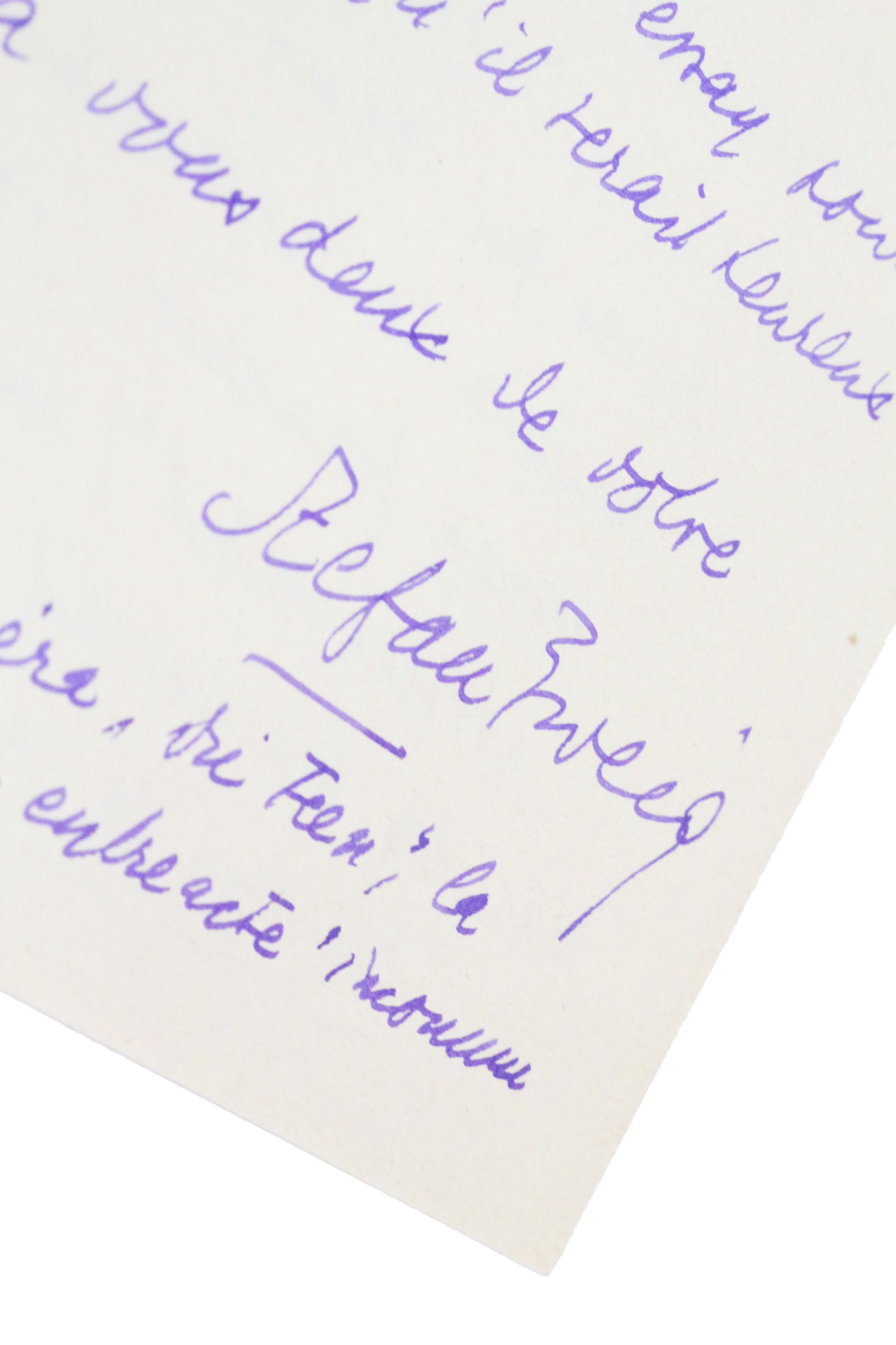 « J'avais la chance de pouvoir acquérir le lot entier …