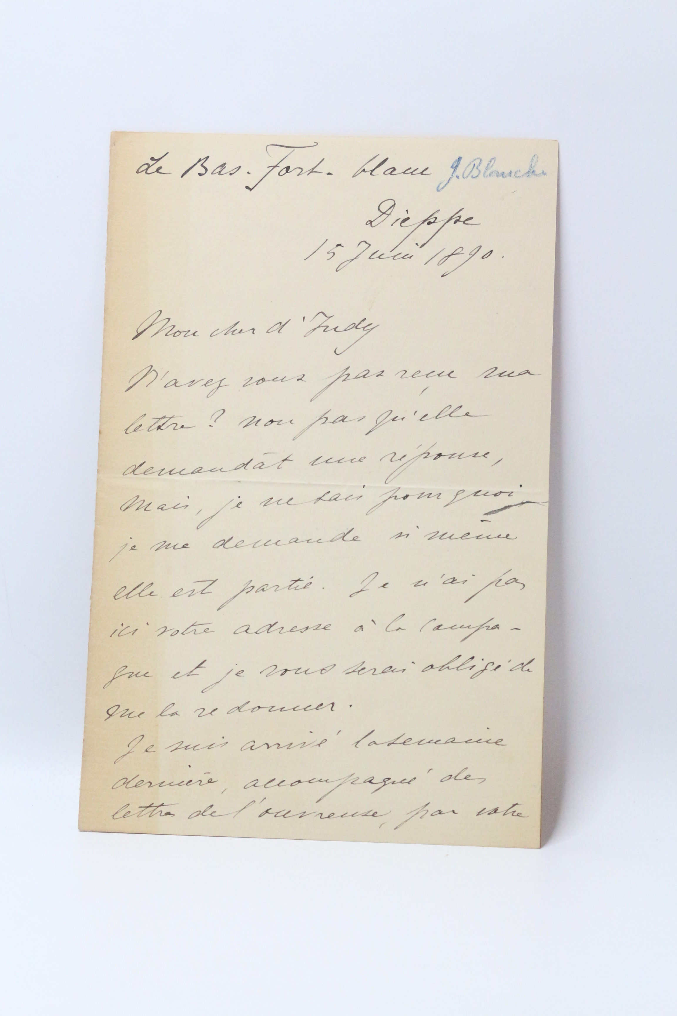 des farceurs de matelots chantent des choses émouvantes • Lettre …