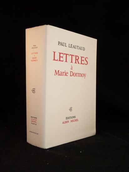 Lettres à Marie Dormoy