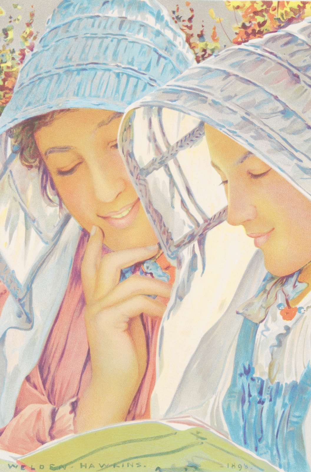 Liseuses - Lithographie originale sur Japon - L'Estampe Moderne