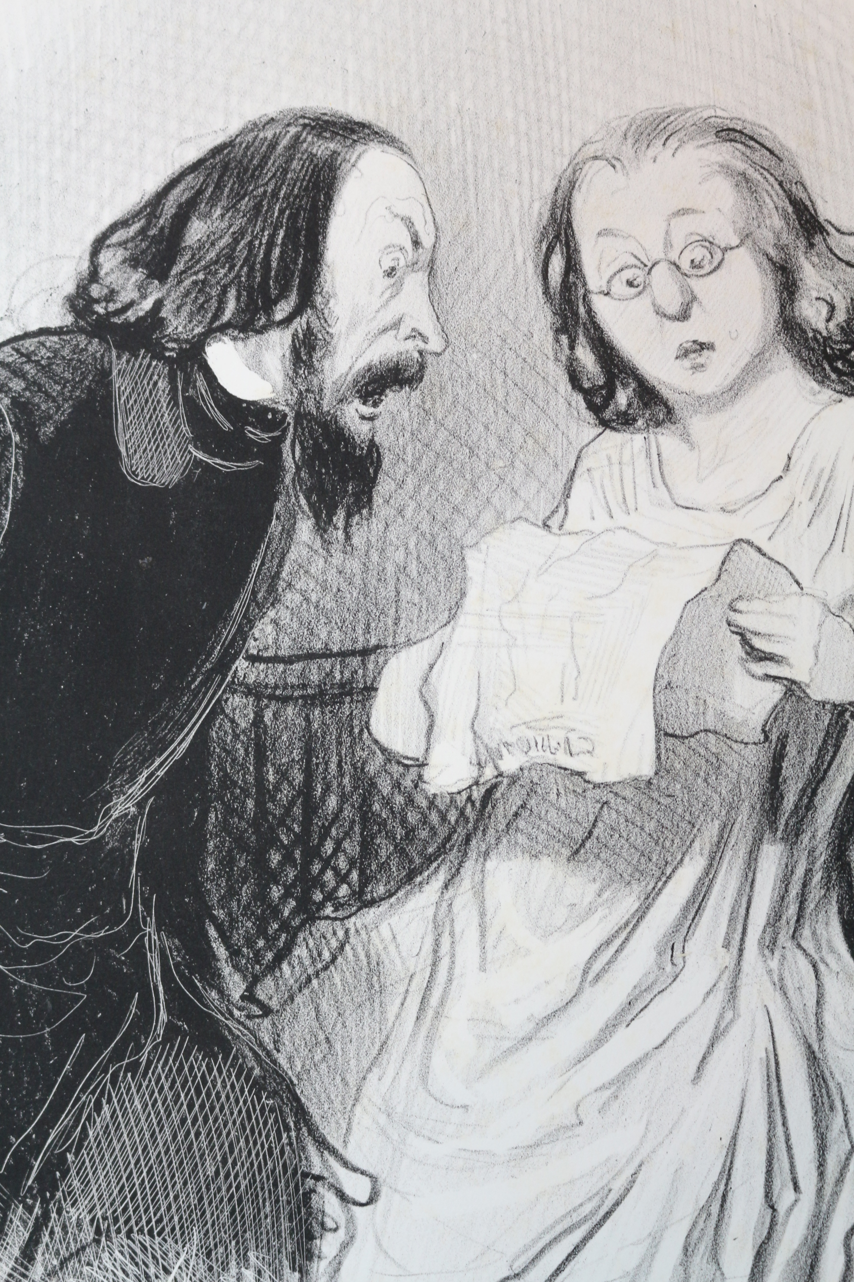 Lithographie originale en noir et blanc - Les Beaux Jours …