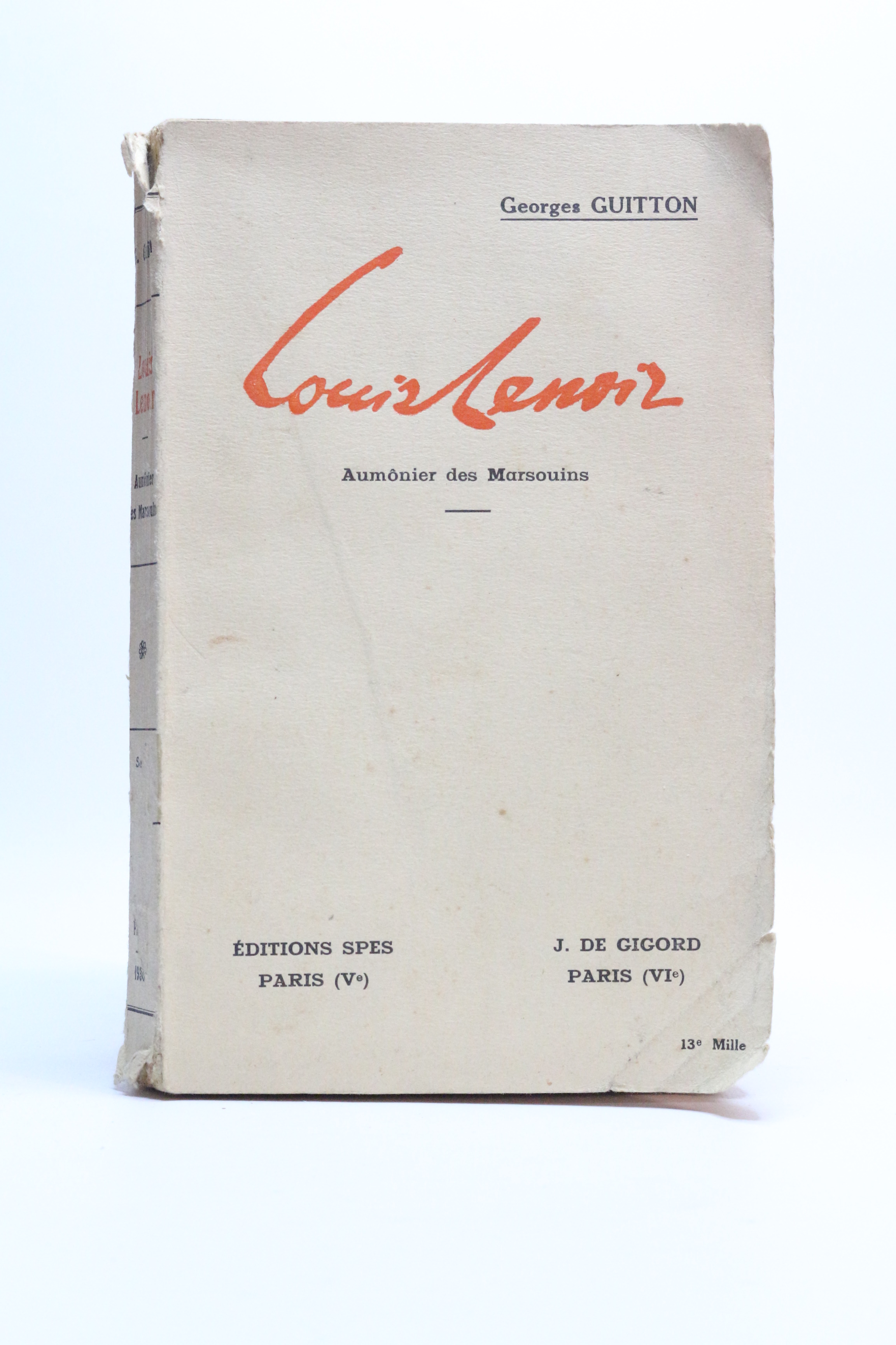 Louis Lenoir, jésuite, aumônier des Marsouins