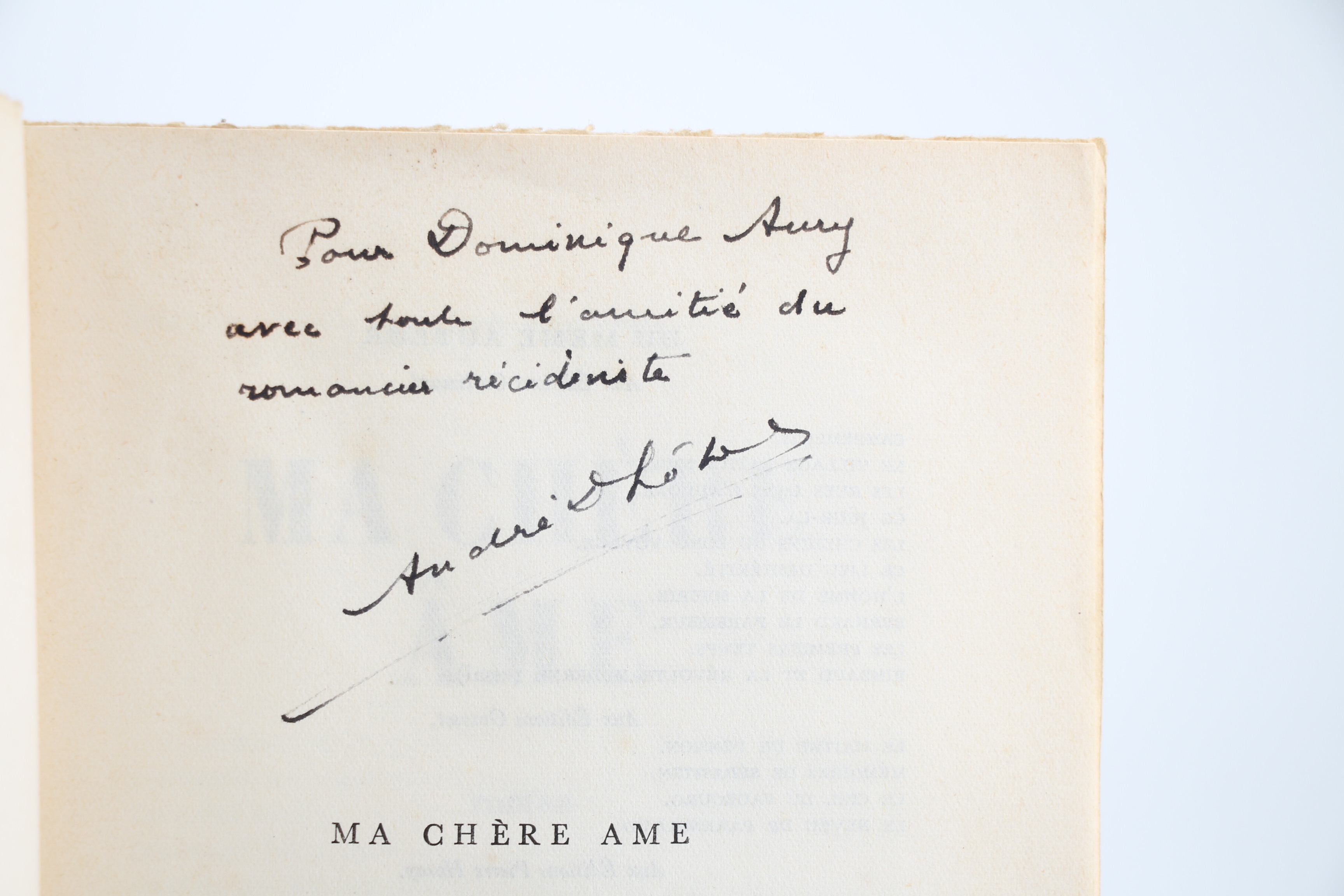 Ma chère Ame