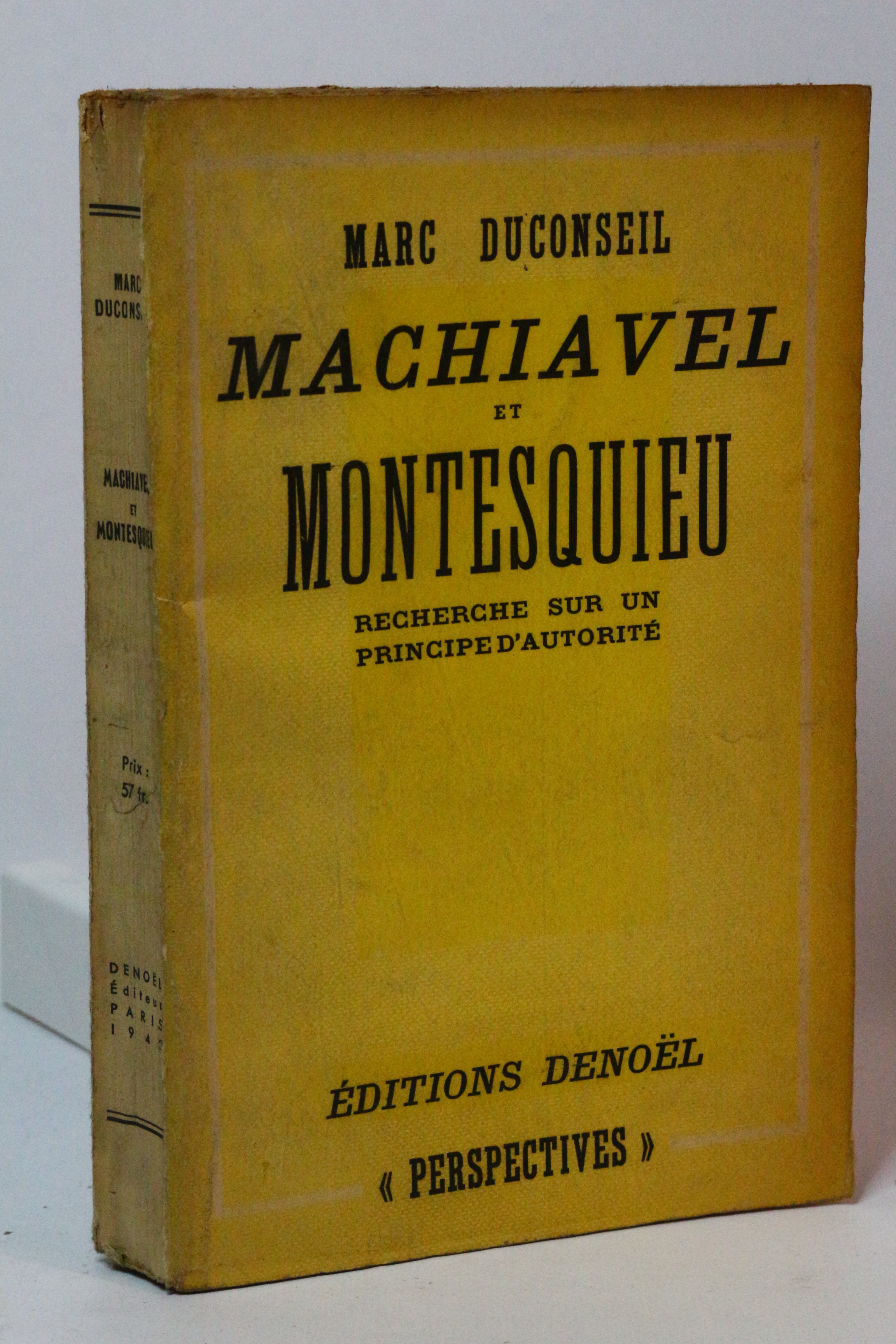 Machiavel et Montesquieu