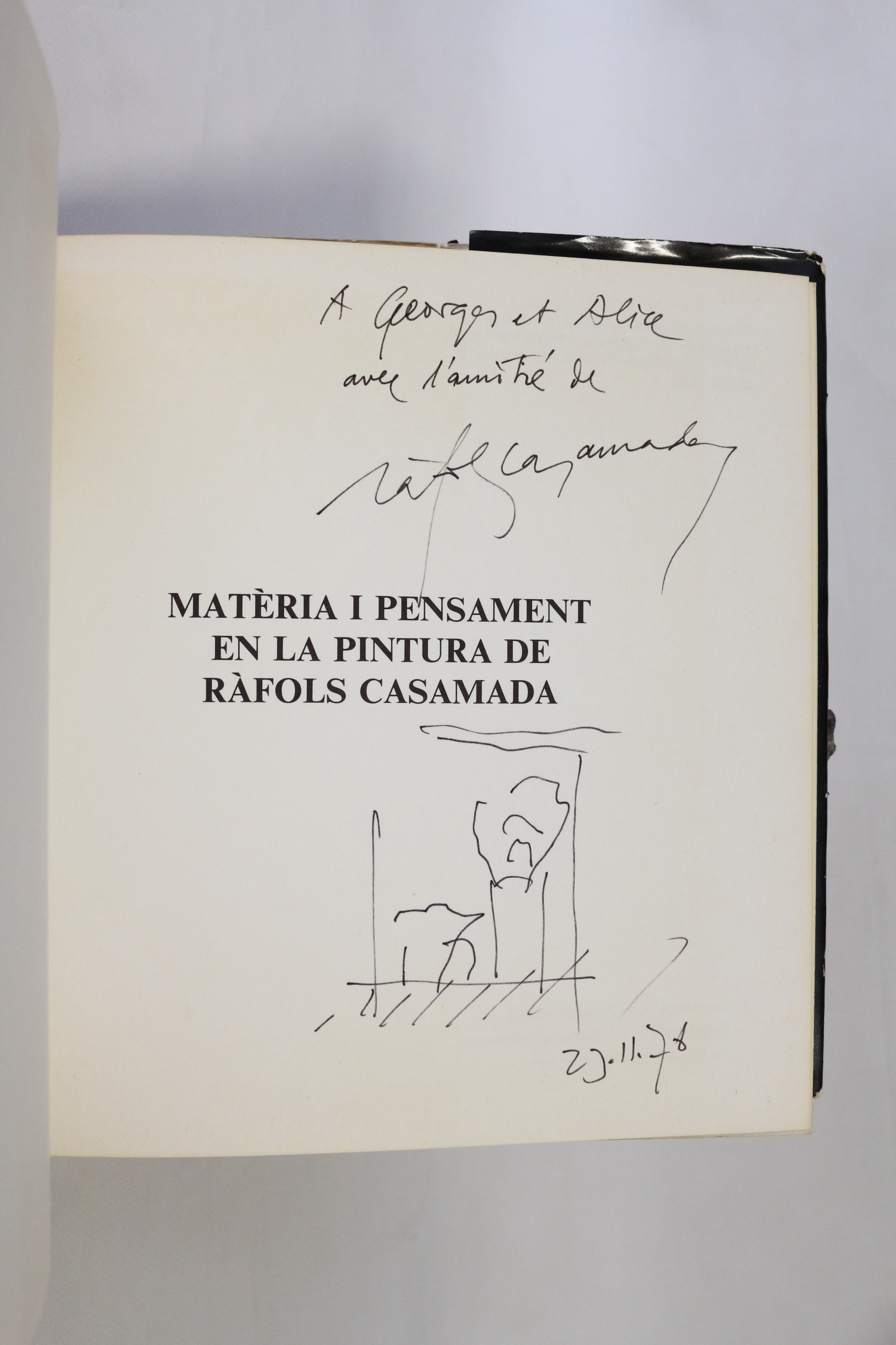 Materia i pensament en la pintura de Rafols Casamada