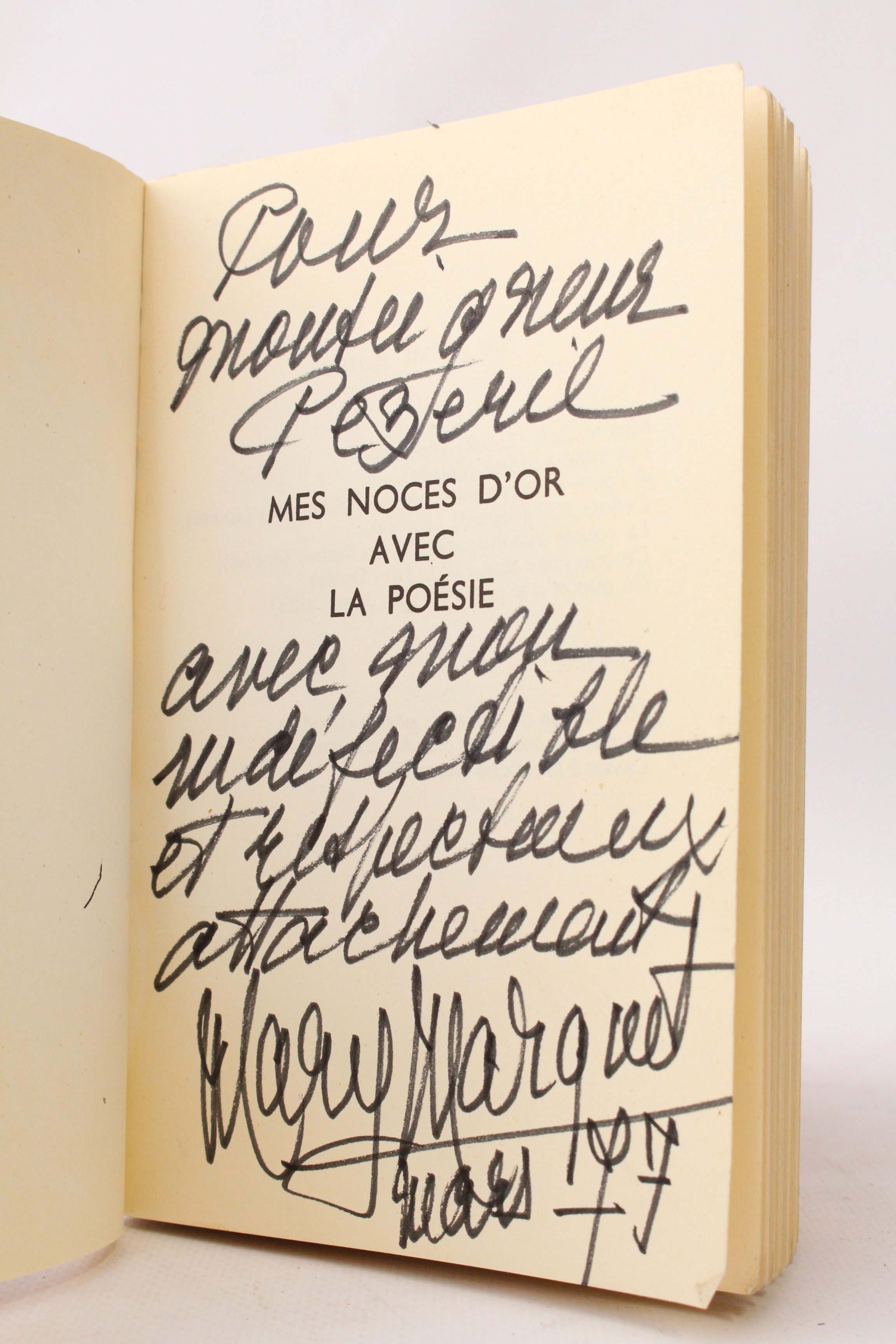 Mes noces d'or avec la poésie. Récitals 1975-1976
