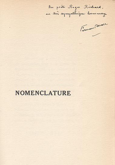 Nomenclature