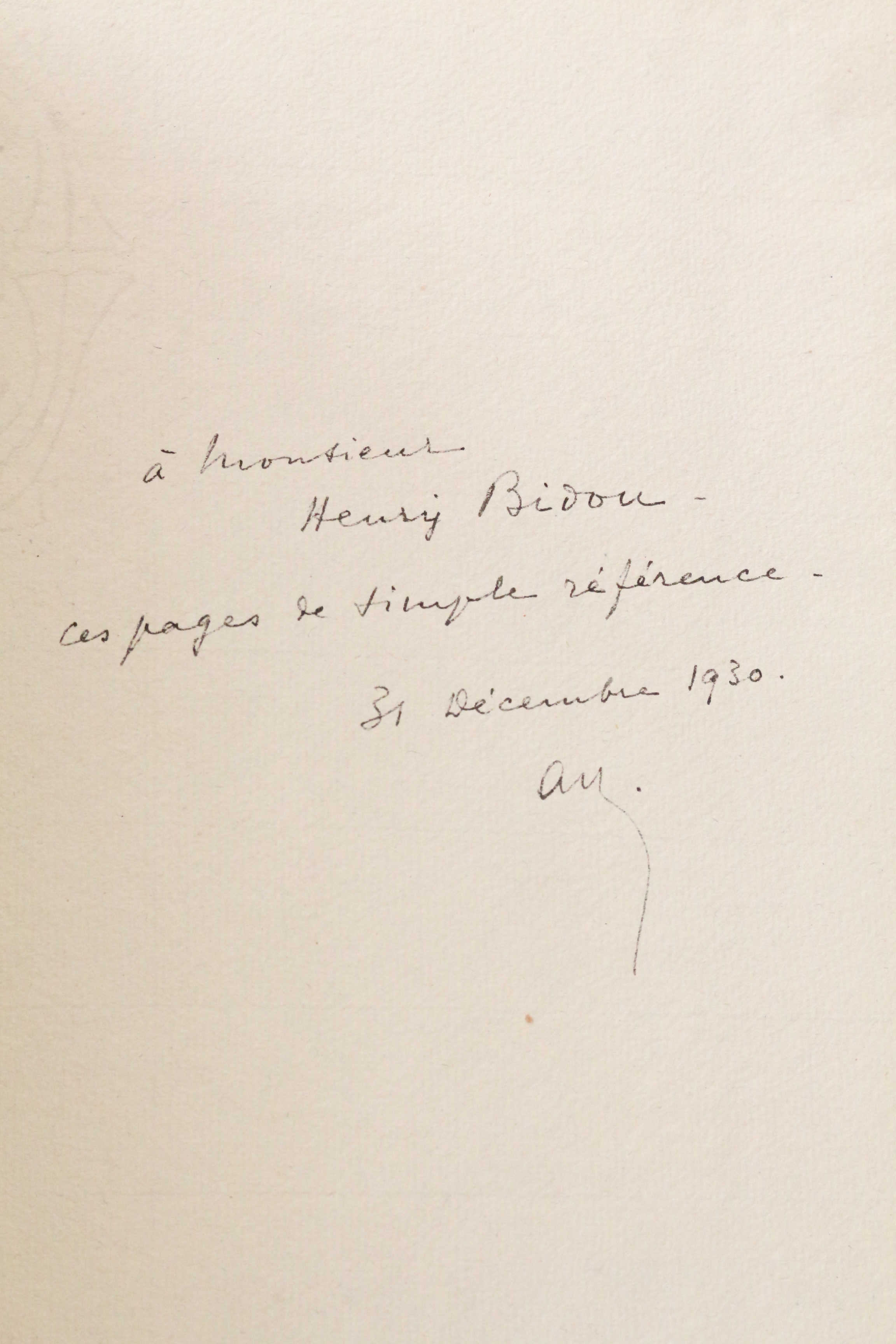 Notes bibliographiques sur l'oeuvre d'André Gide