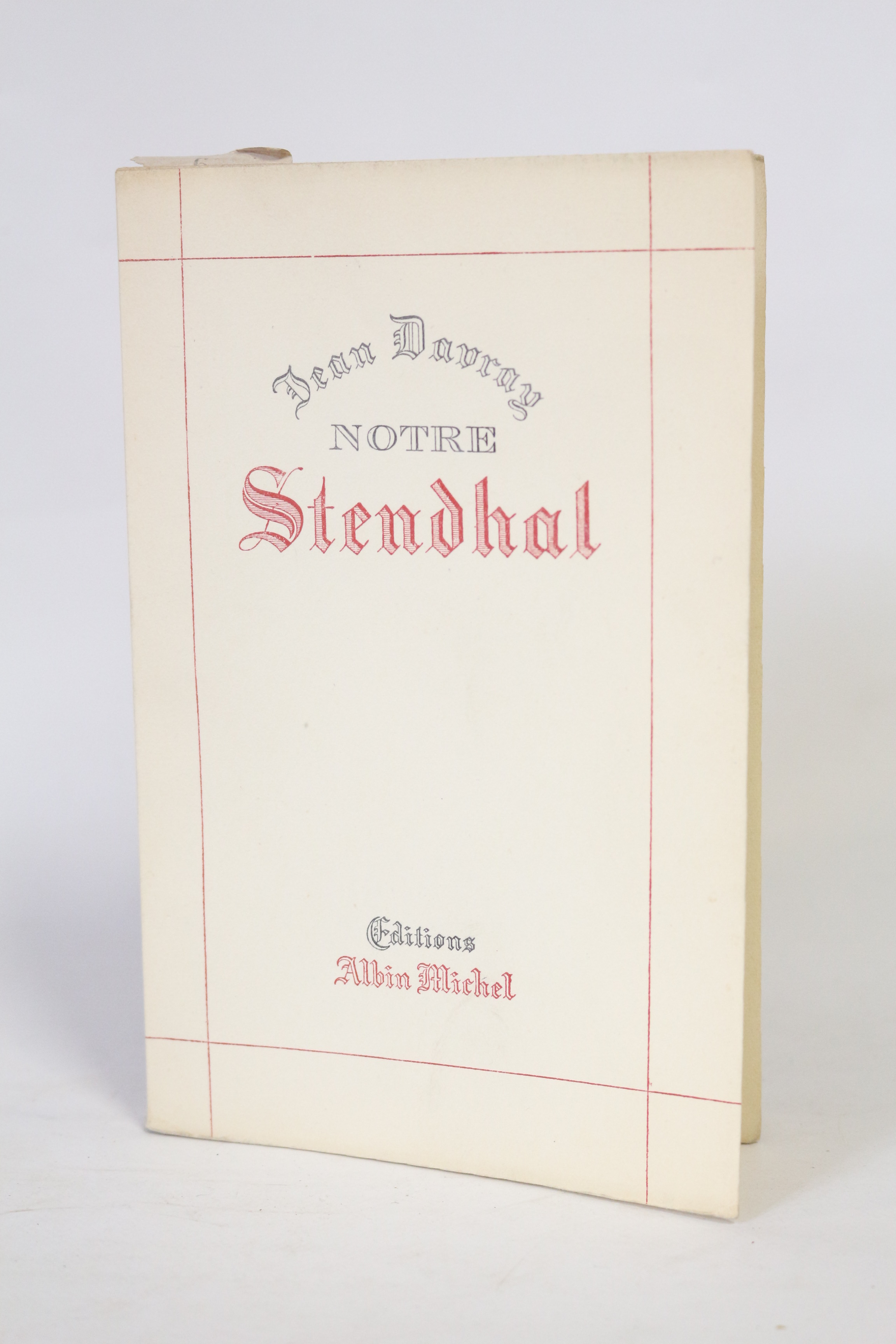 Notre Stendhal