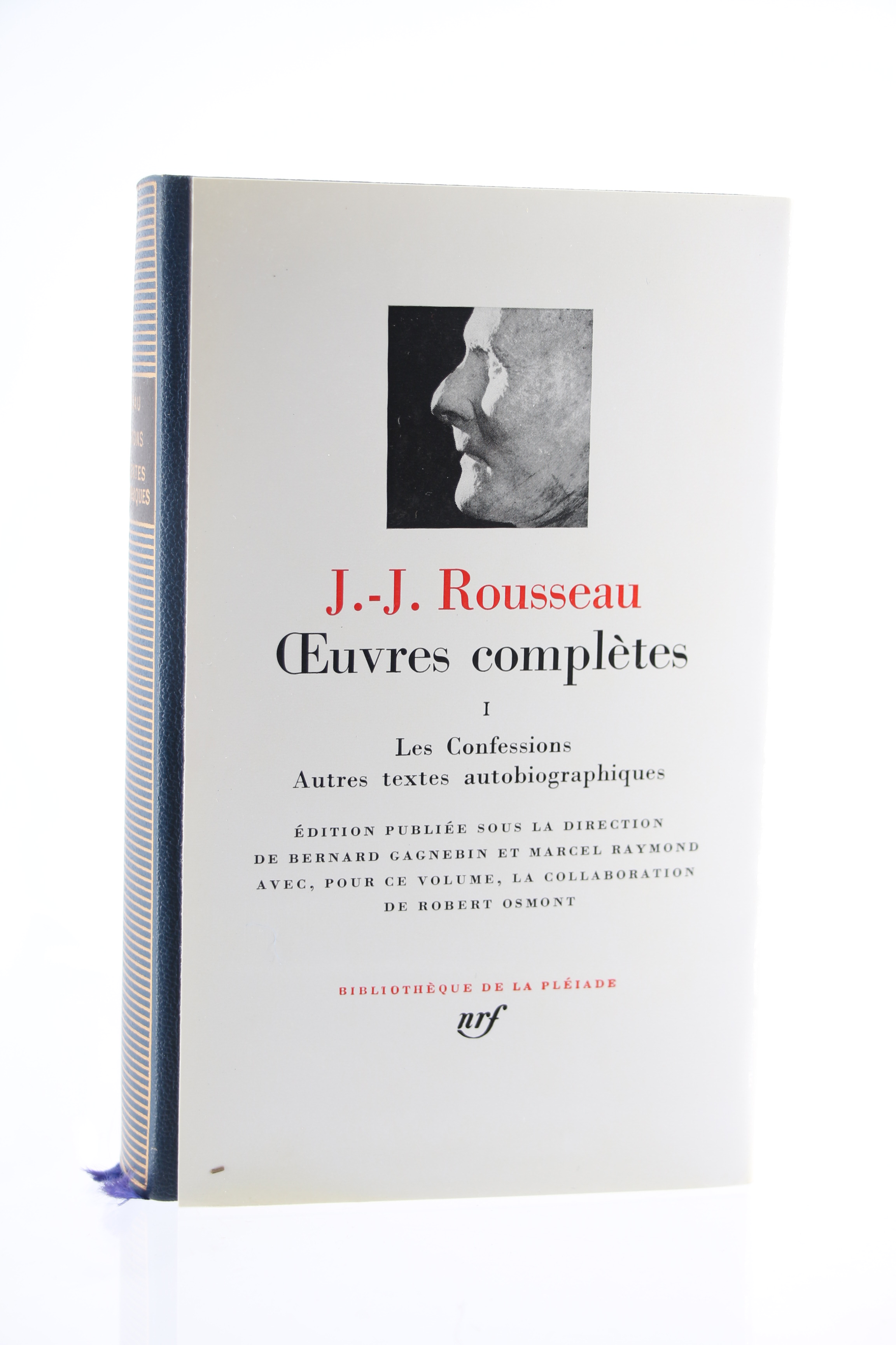 Oeuvres complètes, volume I : Les confessions. - Autres textes …