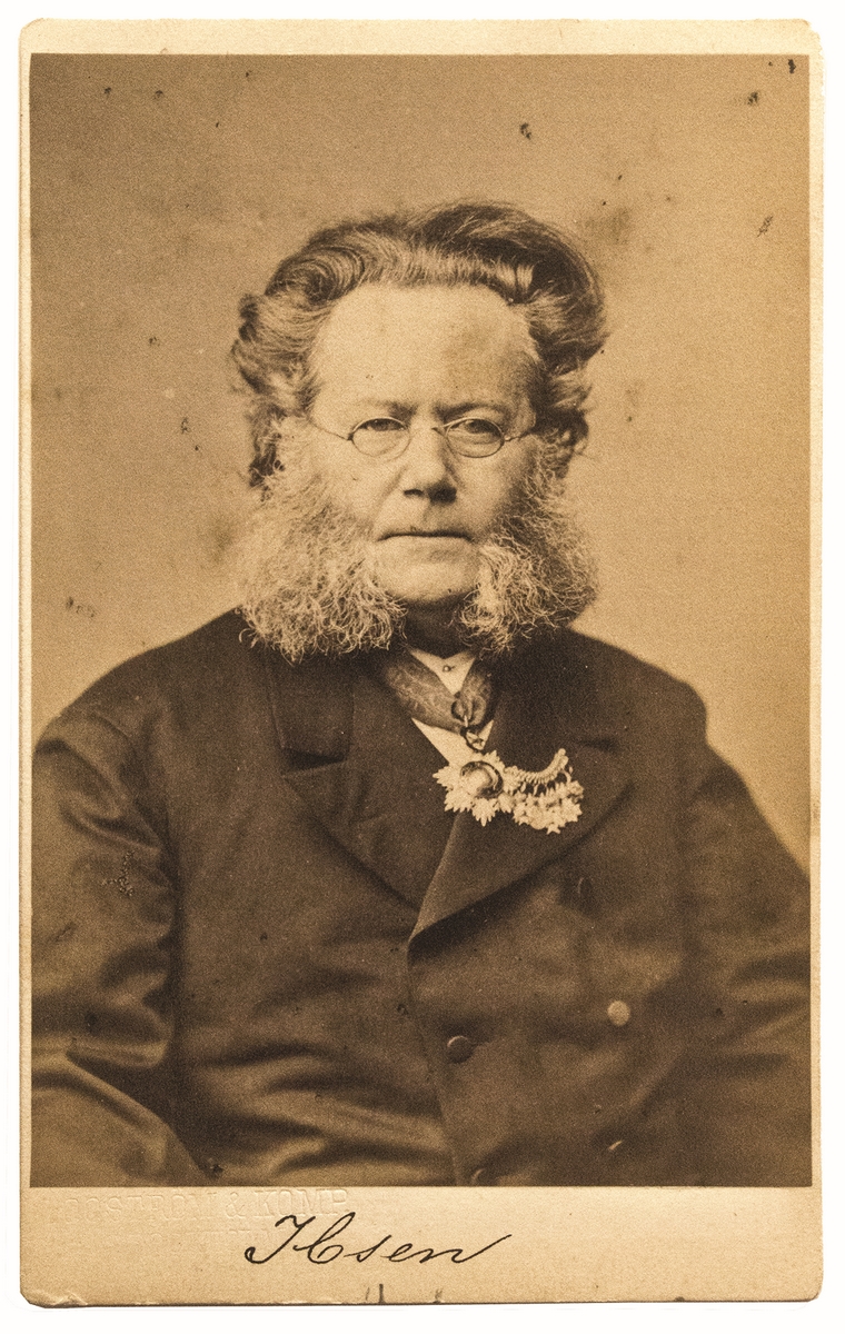 [PHOTOGRAPHIE] Portrait photographique d'Henrik Ibsen