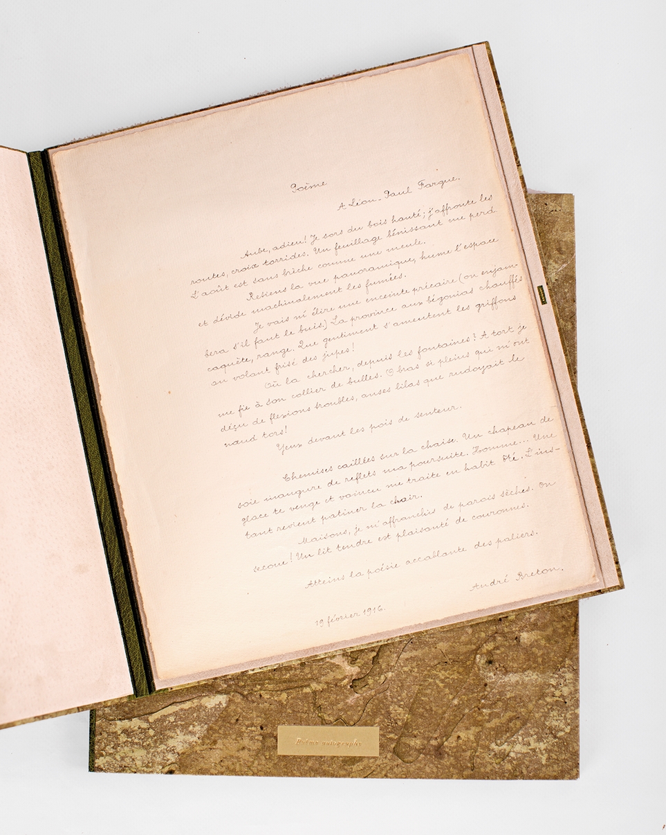 « Aube adieu ! Je sors du bois hanté ; …