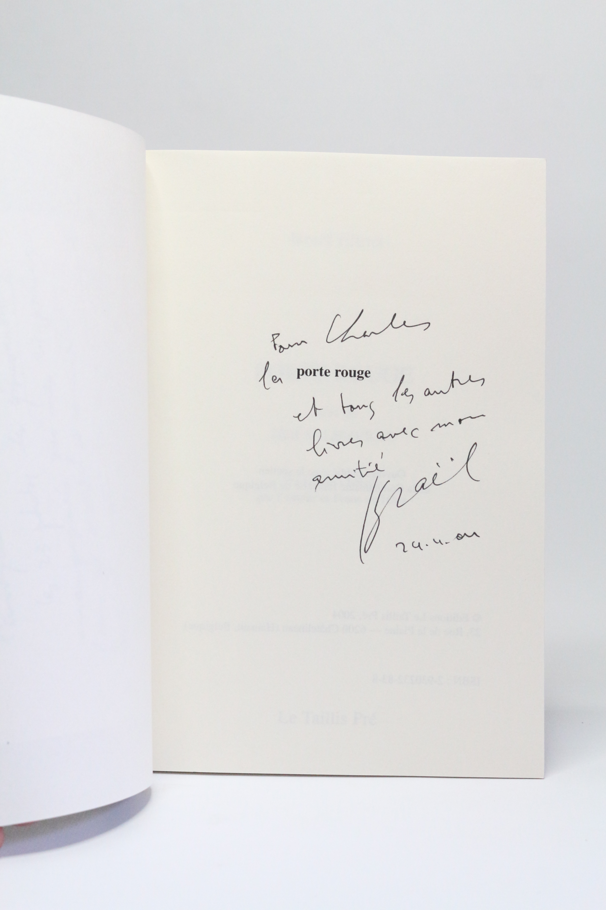 Porte rouge suivi de Jérusalemville